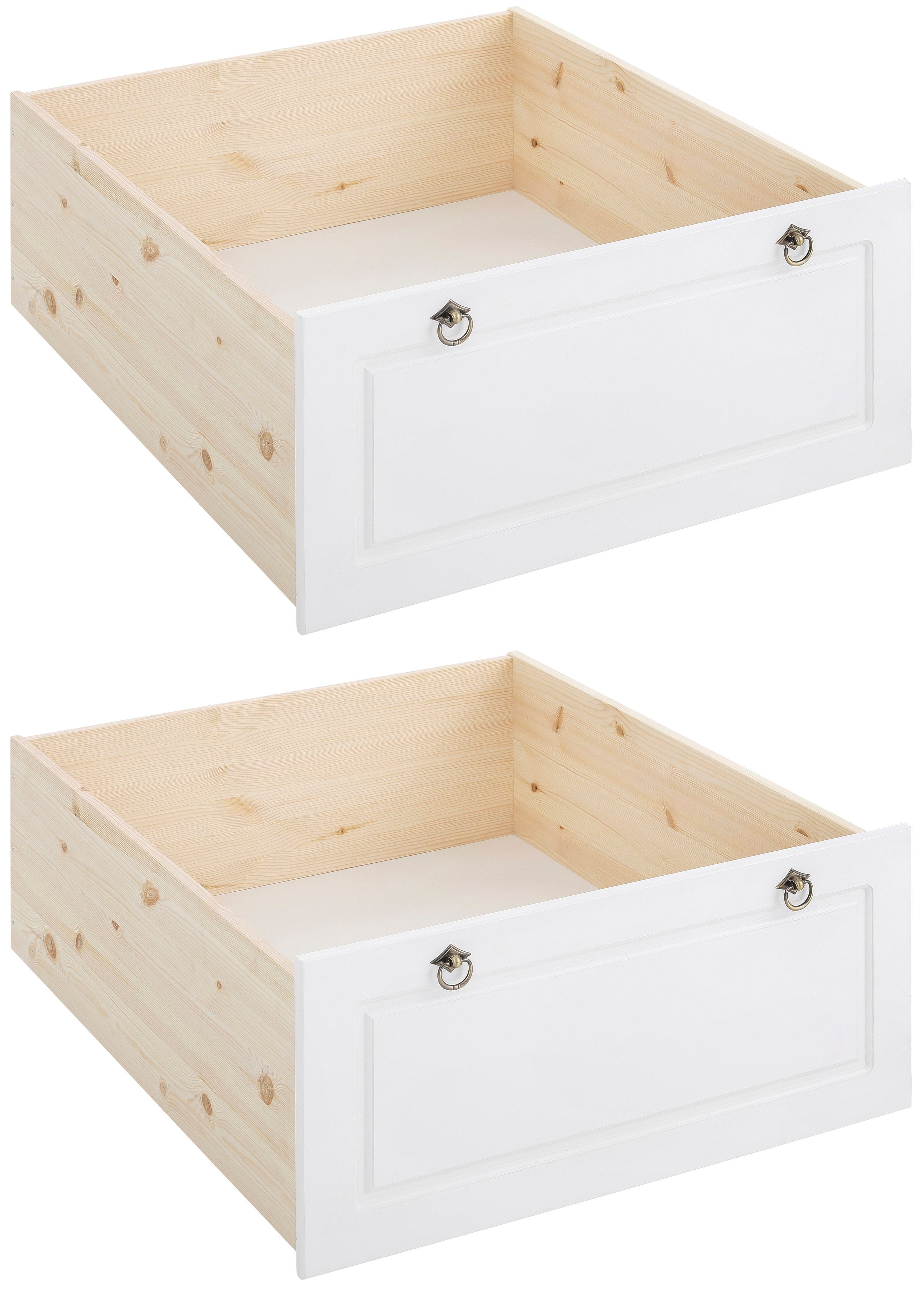 Home affaire Schubkasten "Tessin", (Set, 2 St.), Bettschubladen auf Rollen, günstig online kaufen