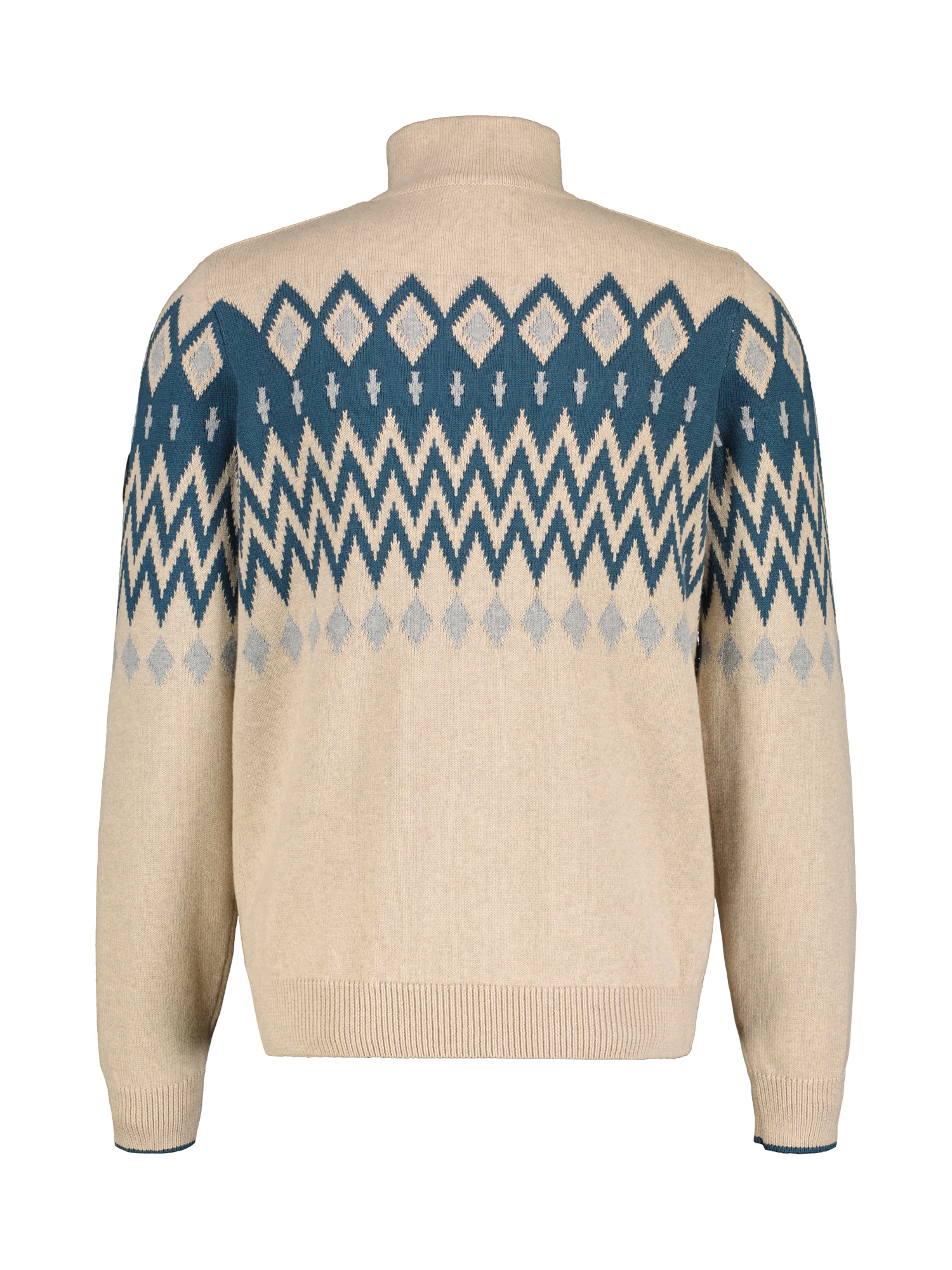 LERROS Strickpullover "LERROS Troyer in Norweger-Design" günstig online kaufen