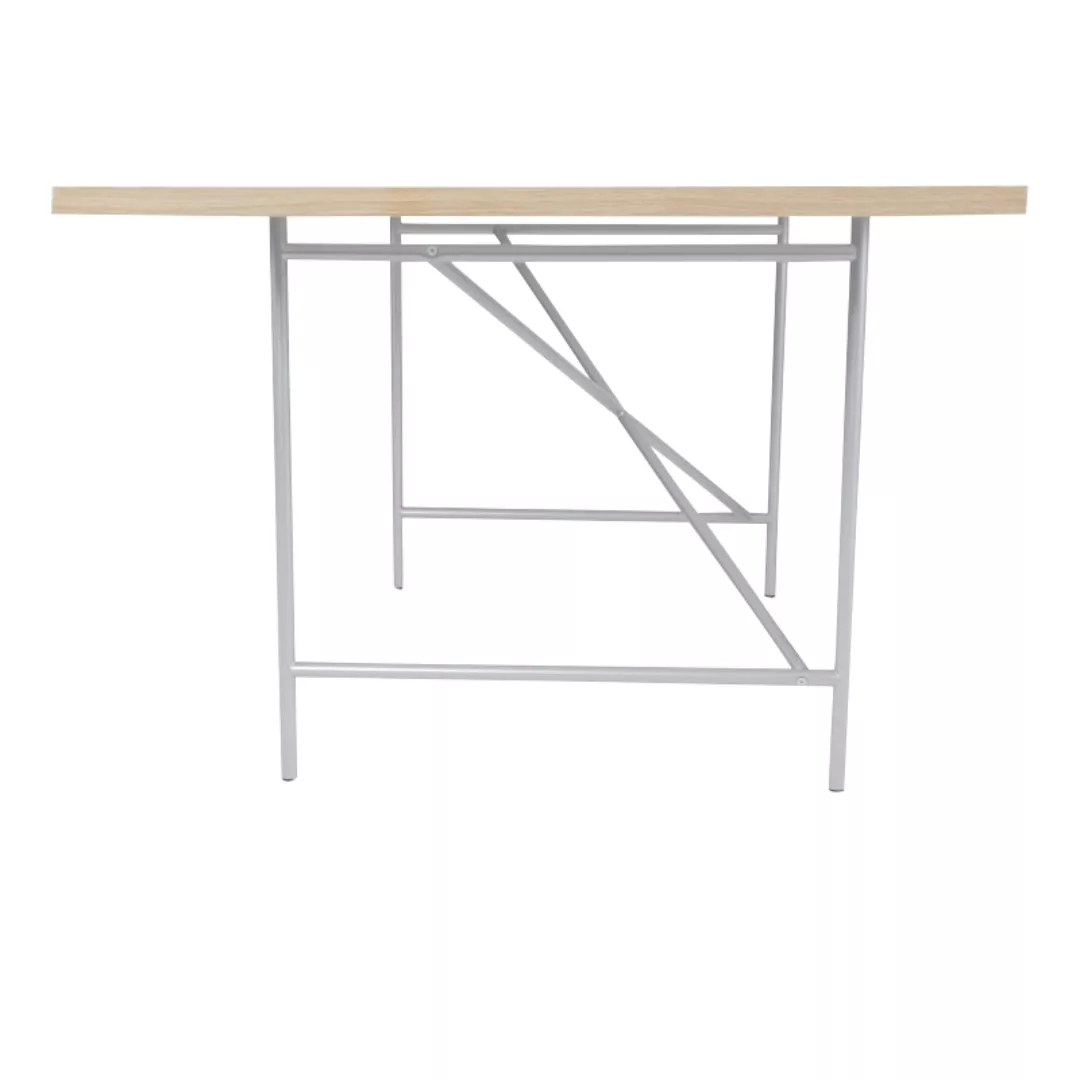 Richard Lampert - Eiermann 1 Tisch 90x180cm Gestell exzentrisch - weiß/Mela günstig online kaufen