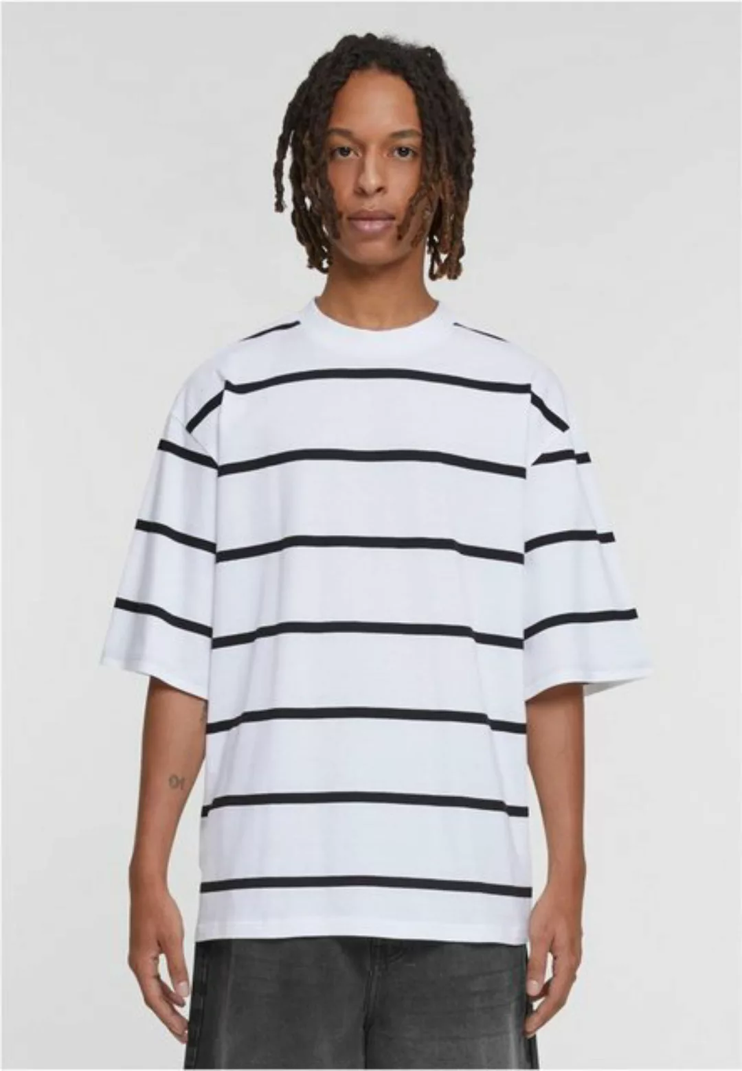 URBAN CLASSICS T-Shirt Oversized Sleeve Modern Stripe Tee günstig online kaufen