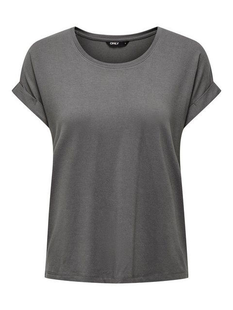 ONLY T-Shirt ONLMOSTER S/S O-NECK TOP NOOS JRS mit Aufschlag am Arm günstig online kaufen