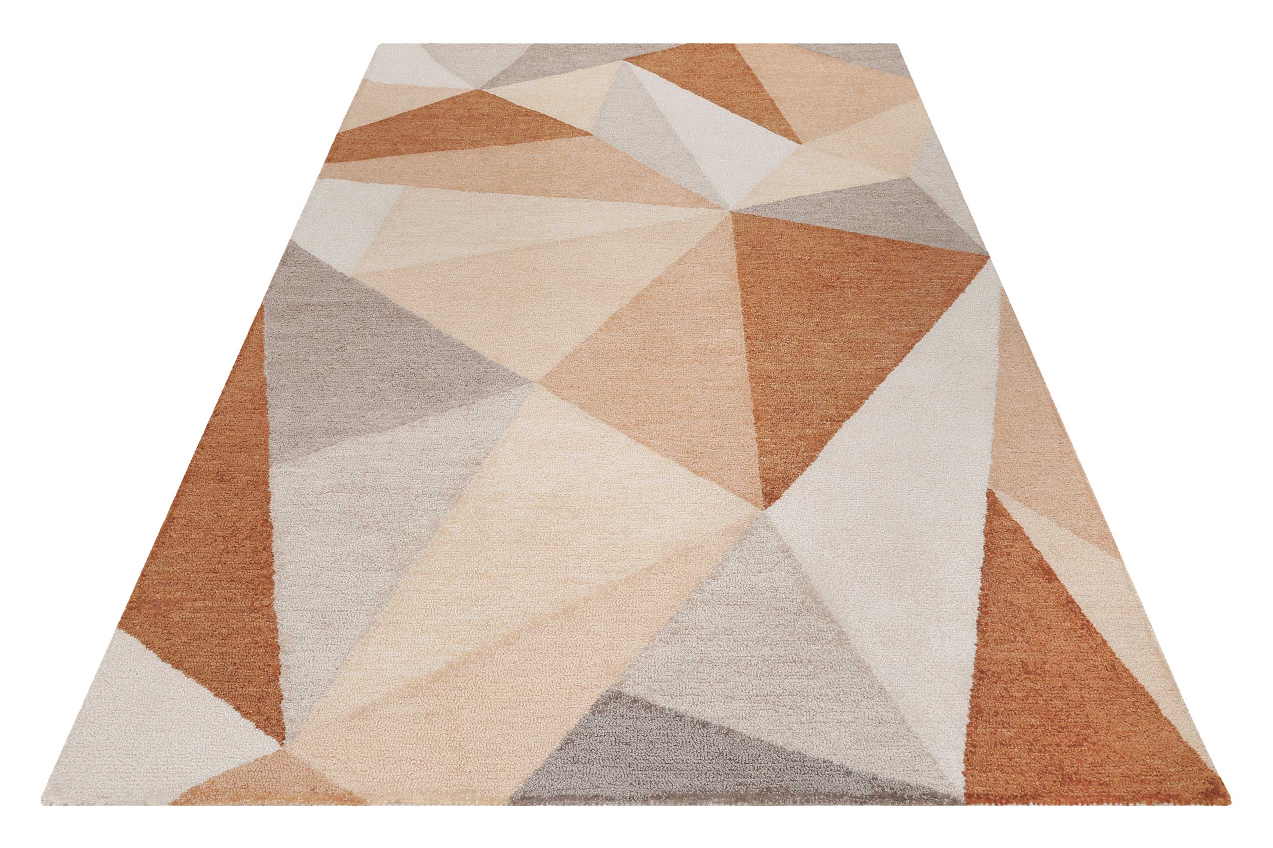 Wecon home Teppich »Next Time 2.0«, rechteckig, modern, handgefertigt, geom günstig online kaufen