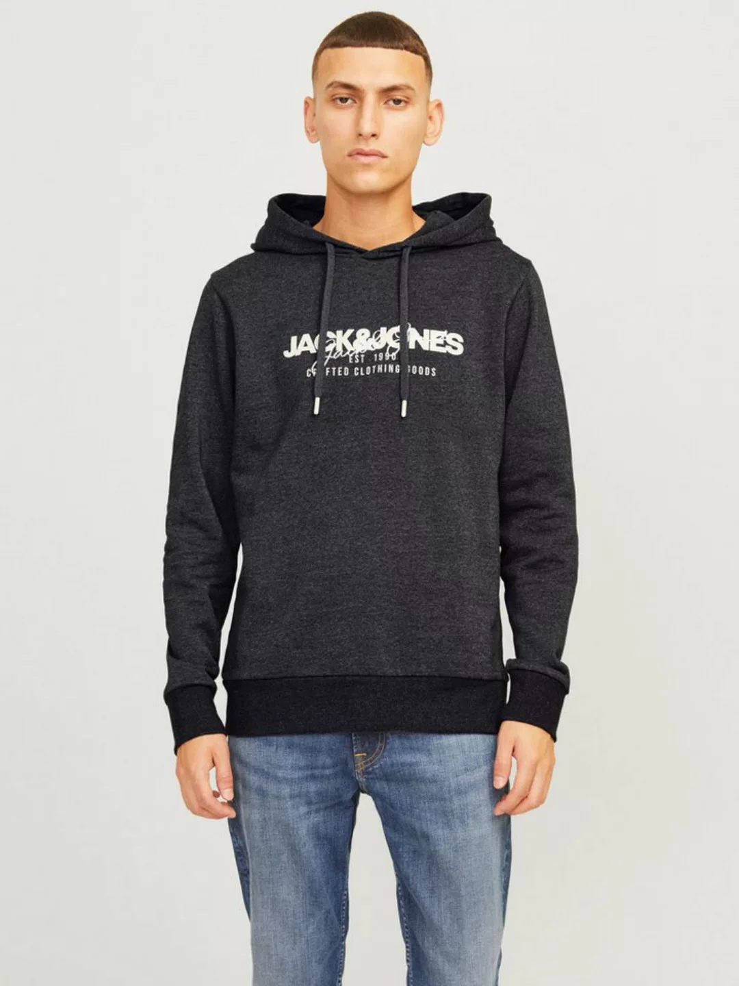 Jack & Jones Kapuzensweatshirt JJALVIS SWEAT HOOD günstig online kaufen