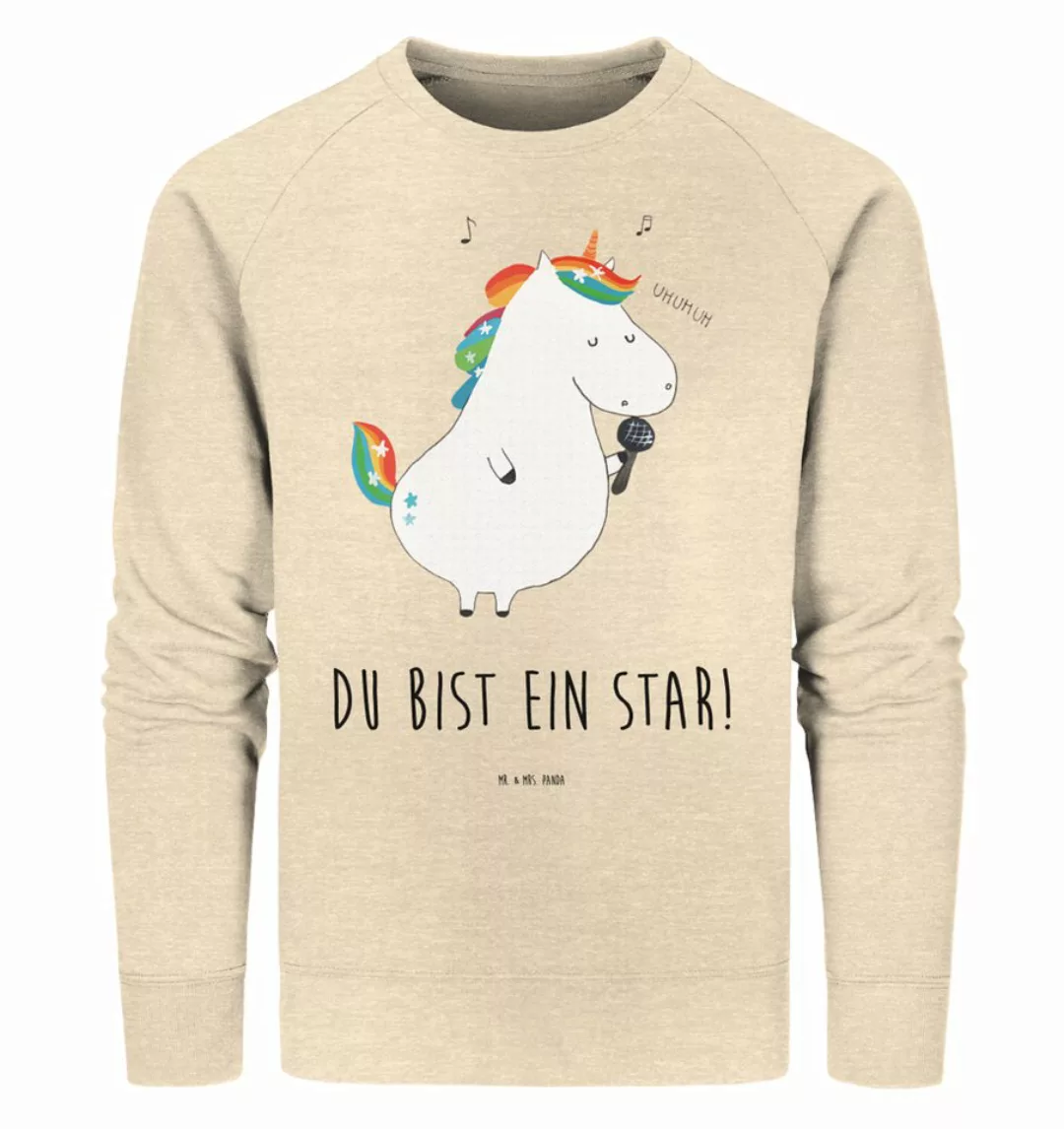 Mr. & Mrs. Panda Longpullover Größe M Einhorn Sänger - Natural Raw - Gesche günstig online kaufen