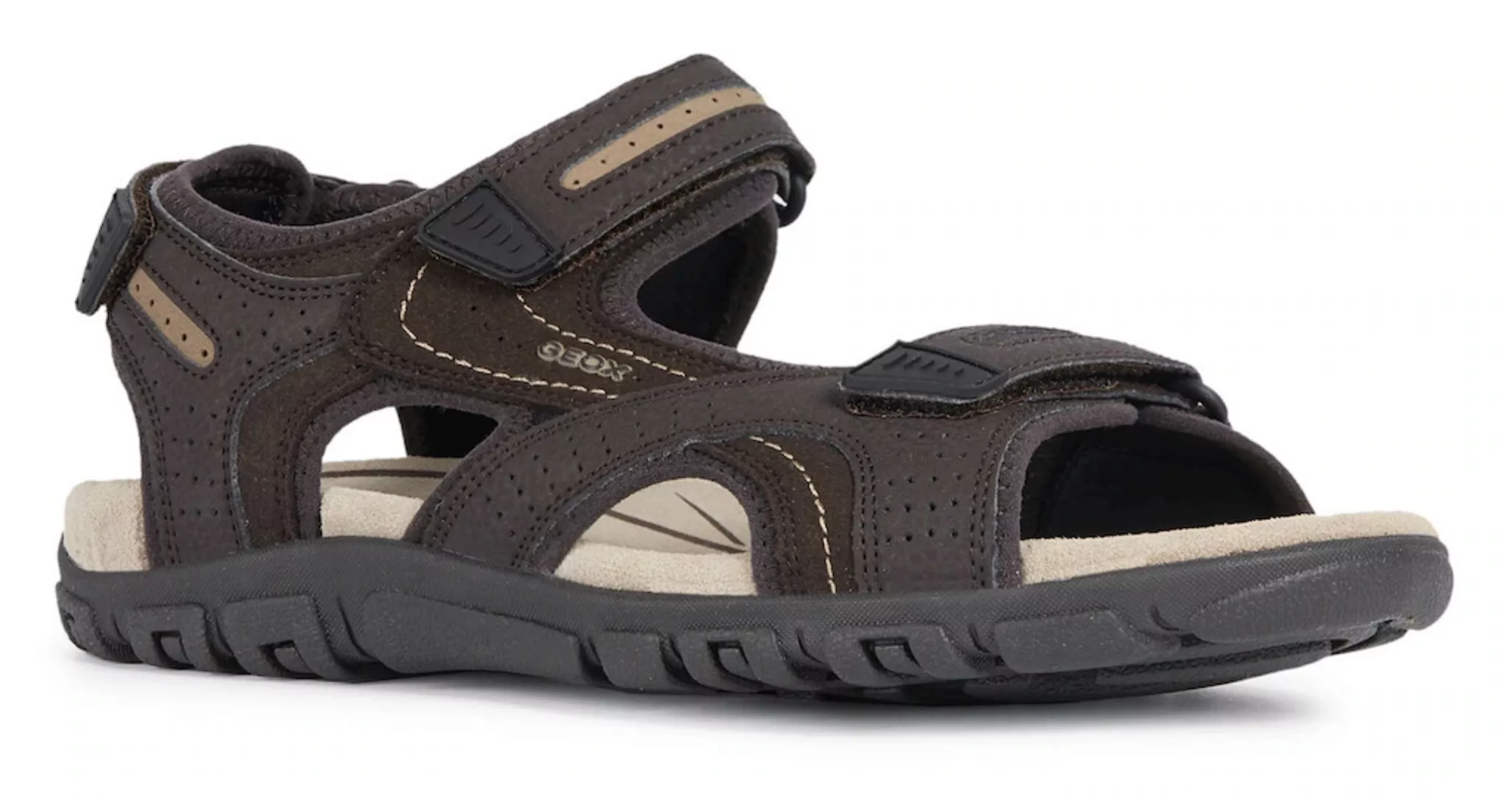 Geox Sandale "UOMO SANDAL STRADA", Sommerschuh, Klettschuh, Outdoorsandale, günstig online kaufen