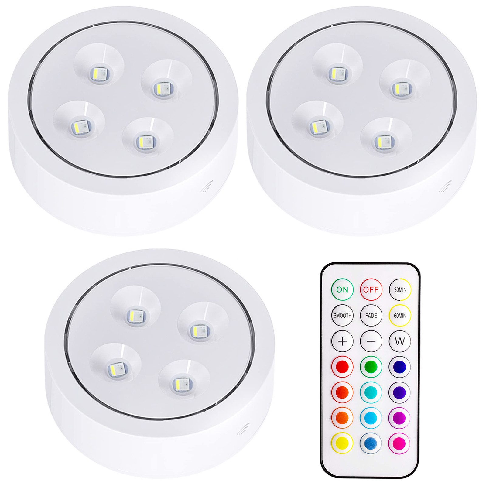 Jibenhome LED Unterbauleuchte RGB LED Unterschrankleucht günstig online kaufen