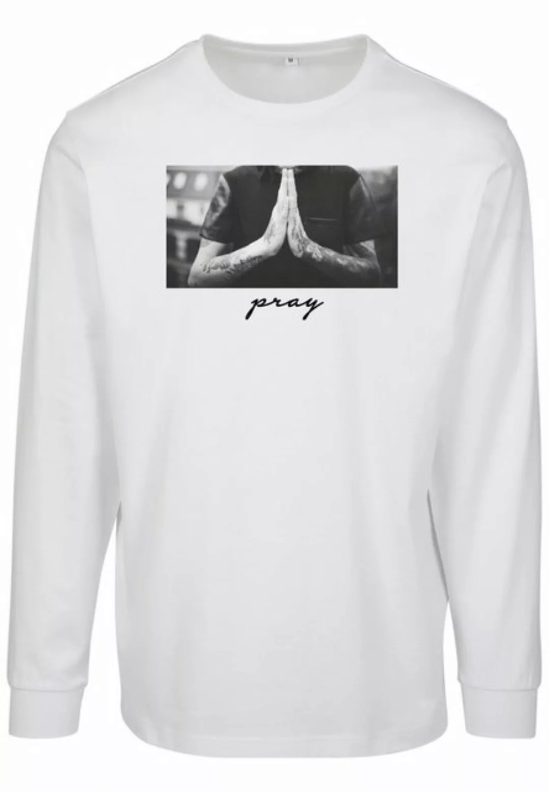 MisterTee Longsleeve MisterTee Herren Pray Longsleeve (1-tlg) günstig online kaufen