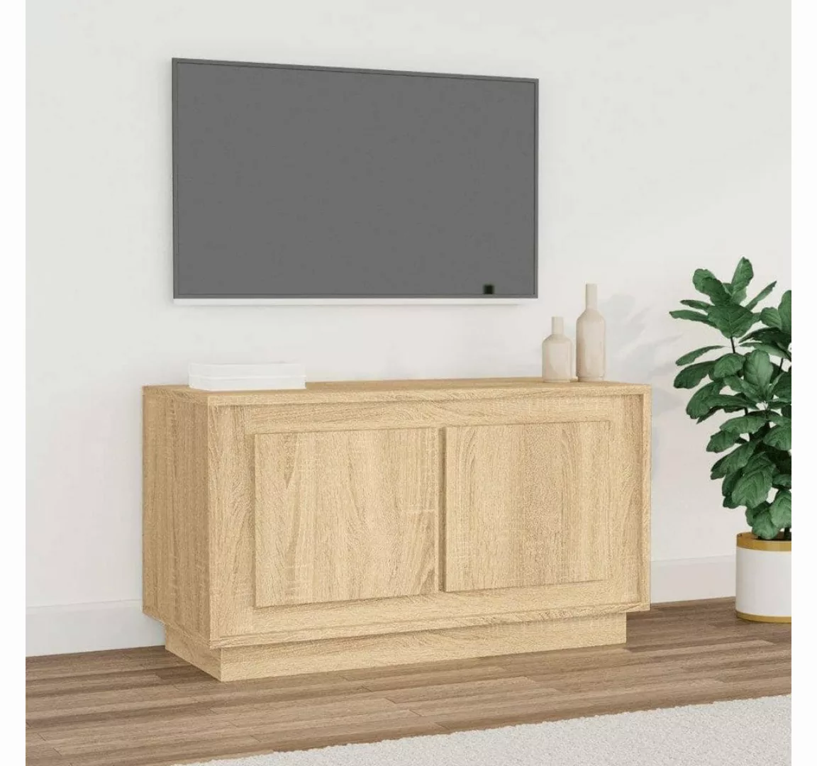 furnicato TV-Schrank Sonoma-Eiche 80x35x45 cm Holzwerkstoff günstig online kaufen