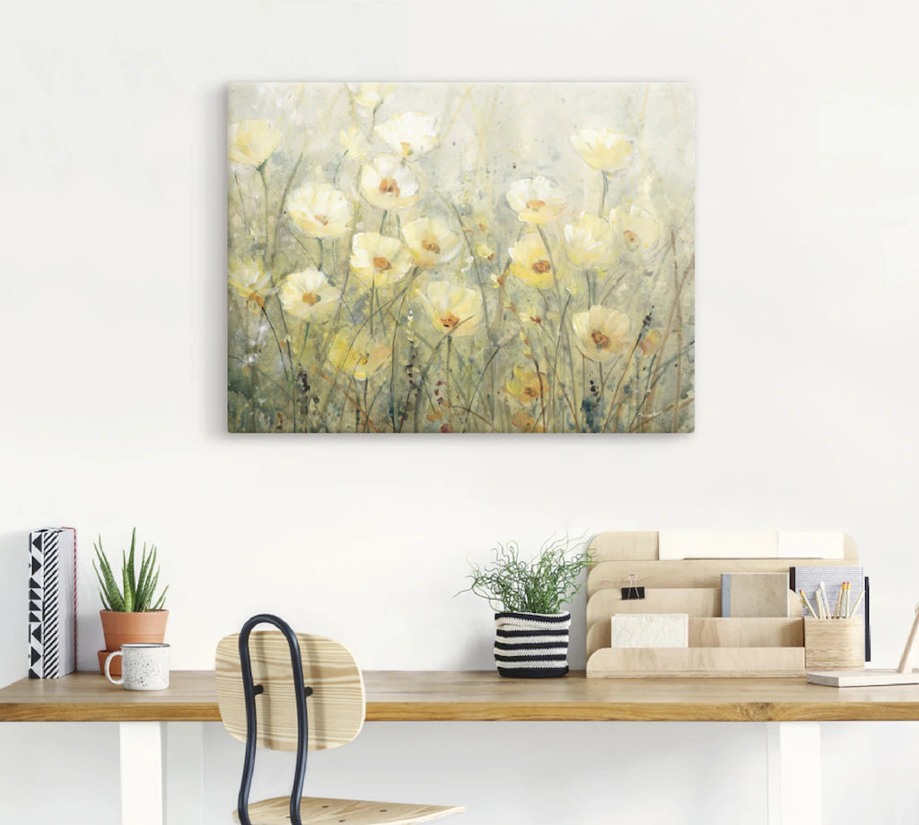 Artland Wandbild »Sommer in voller Blüte I«, Blumenwiese, (1 St.), als Alub günstig online kaufen