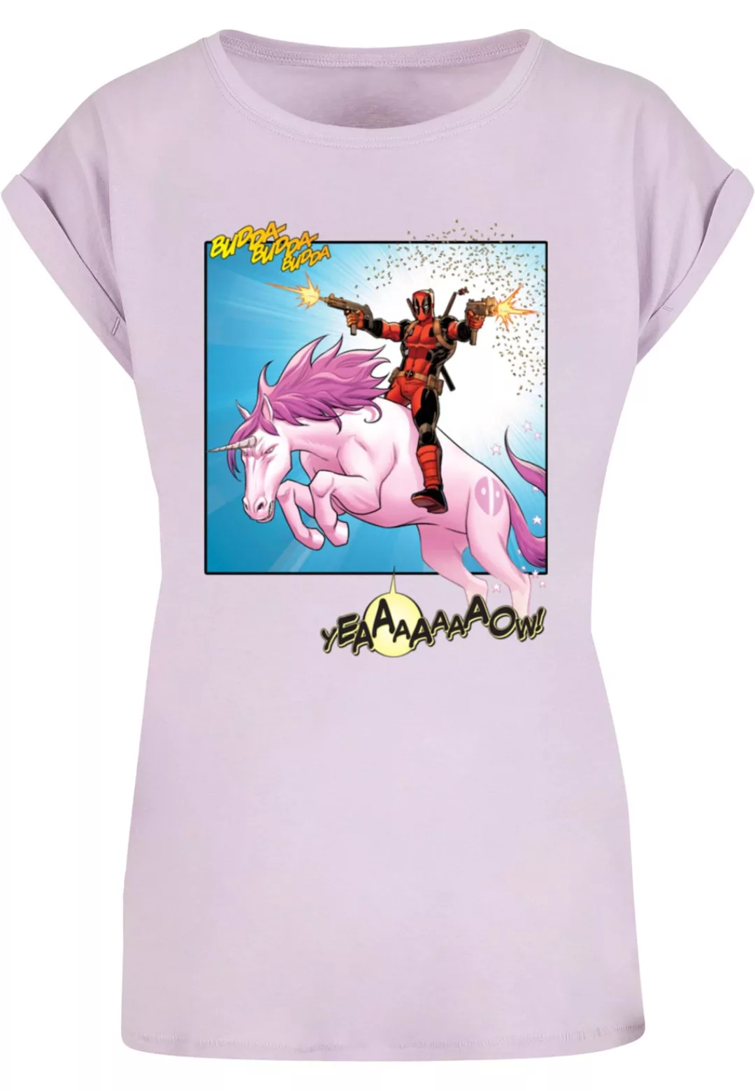 ABSOLUTE CULT T-Shirt "ABSOLUTE CULT Damen Ladies Deadpool - Unicorn Battle günstig online kaufen