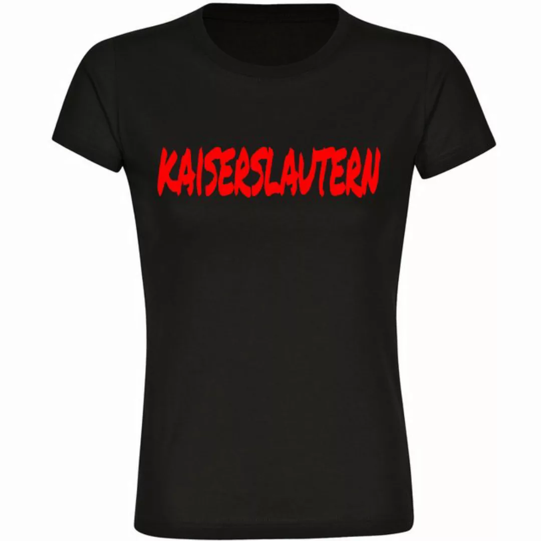 multifanshop T-Shirt Damen Kaiserslautern - Textmarker - Frauen günstig online kaufen