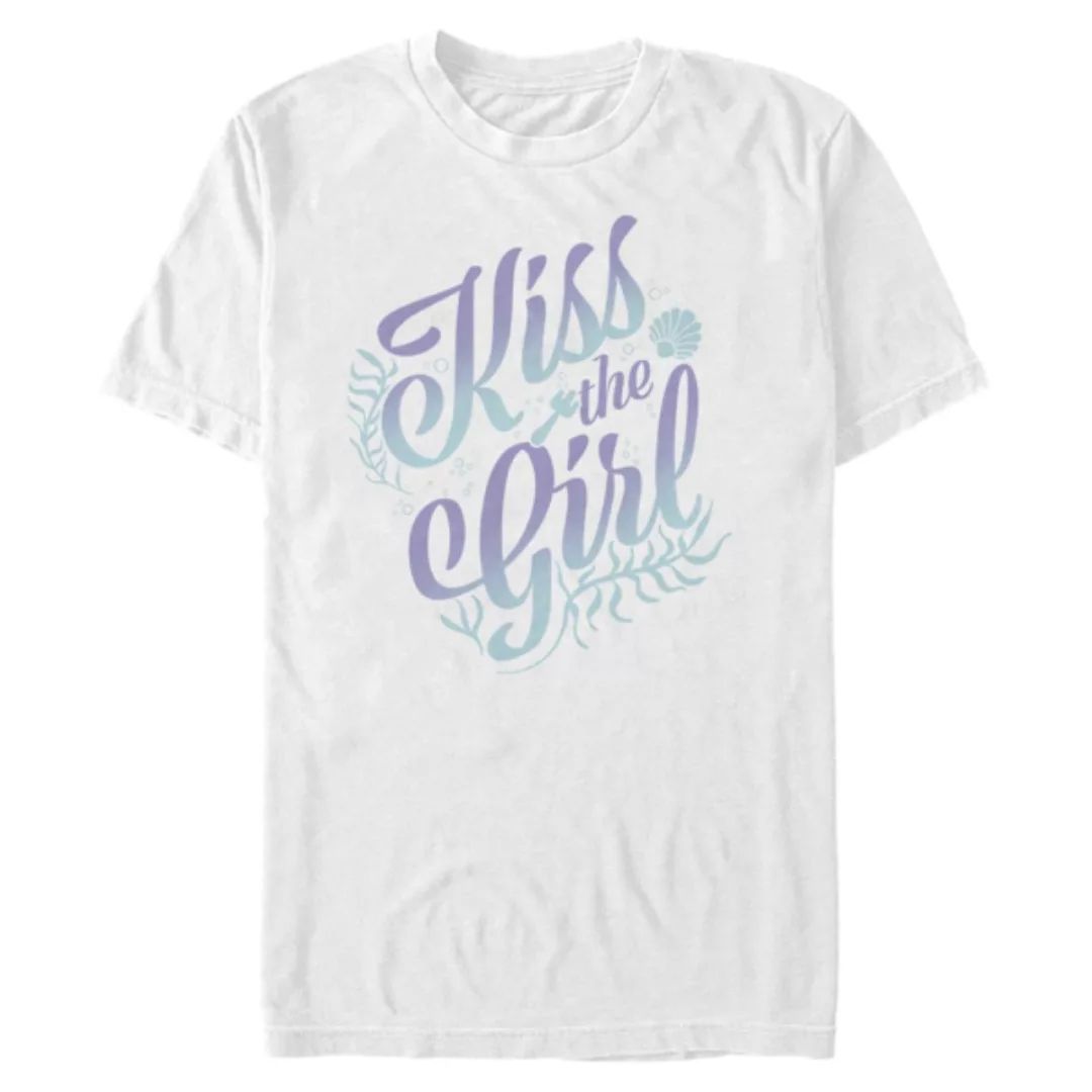 Disney - Arielle die Meerjungfrau - Text Kiss The Girl - Männer T-Shirt günstig online kaufen