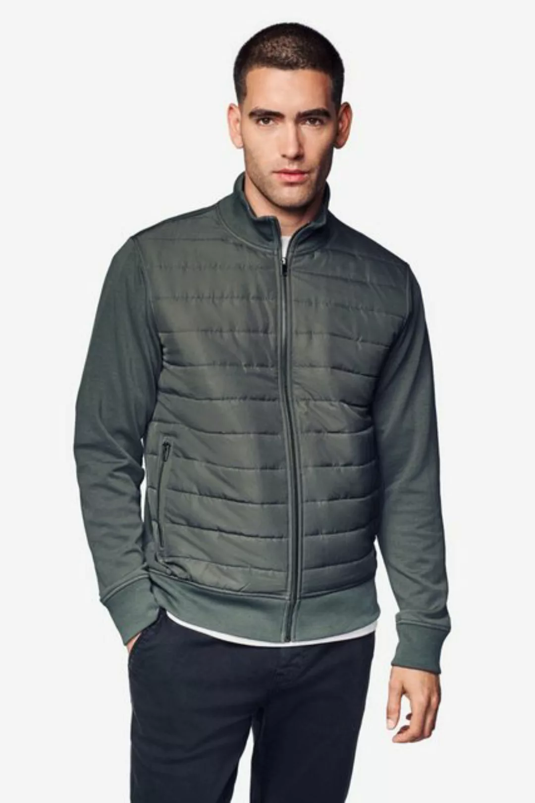 Next Steppjacke Hybrid-Jacke mit Stehkragen. (1-St) günstig online kaufen