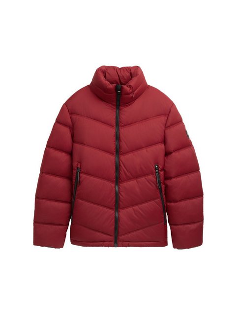 TOM TAILOR Winterjacke Pufferjacke mit verstaubarer Kapuze günstig online kaufen