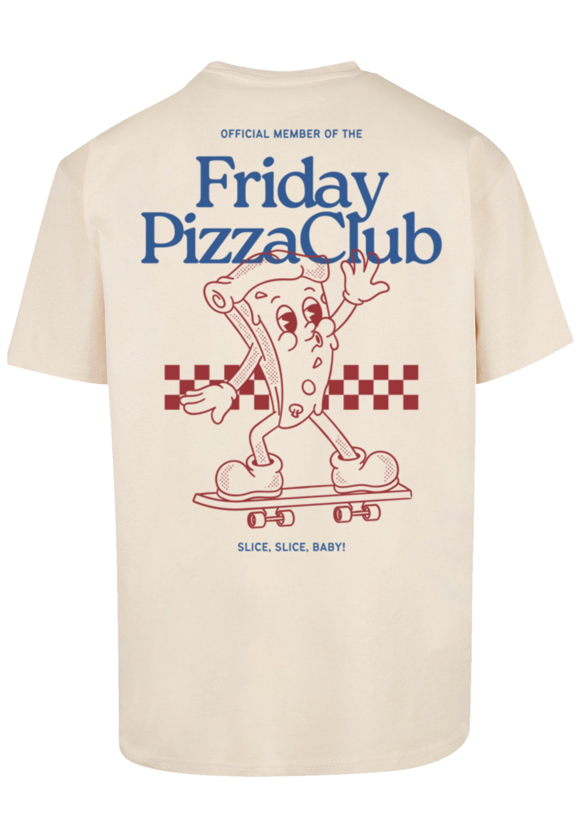 F4NT4STIC T-Shirt "Friday Pizza Club", Premium Qualität günstig online kaufen