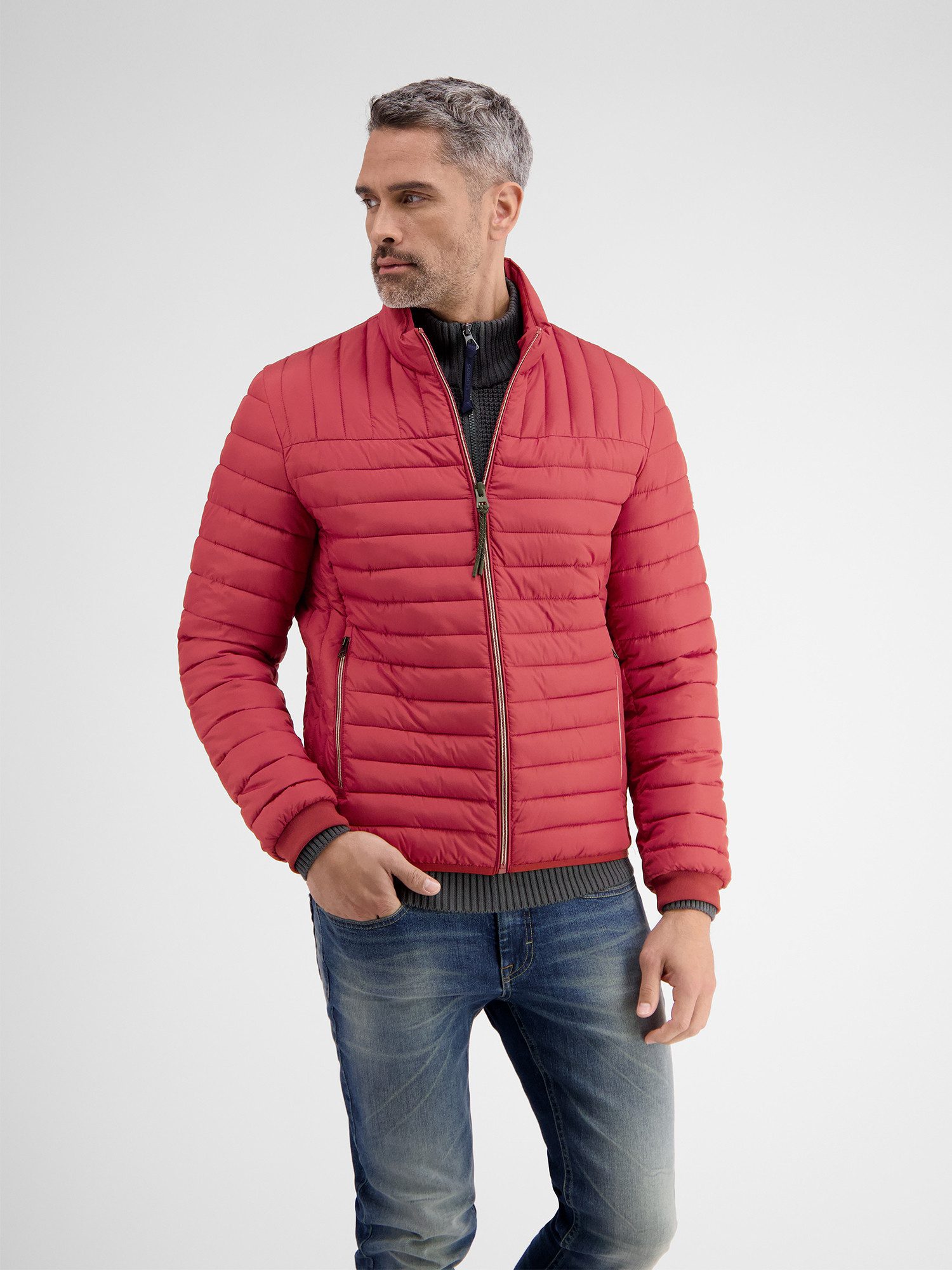 LERROS Steppjacke "LERROS Leichter Herren Steppblouson", ohne Kapuze, Keine günstig online kaufen