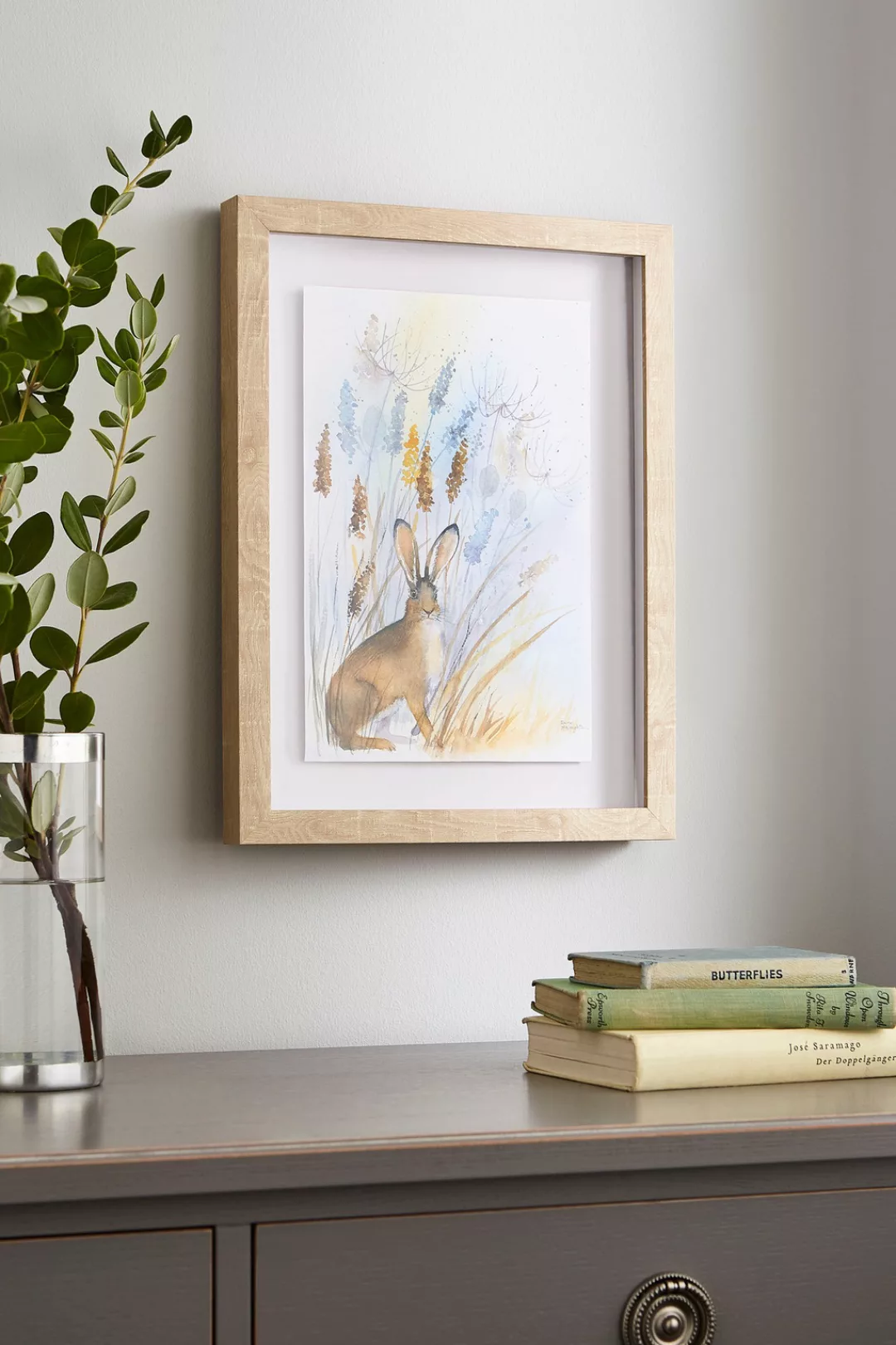 LAURA ASHLEY Bild mit Rahmen »Country Hare«, (1 St.) günstig online kaufen