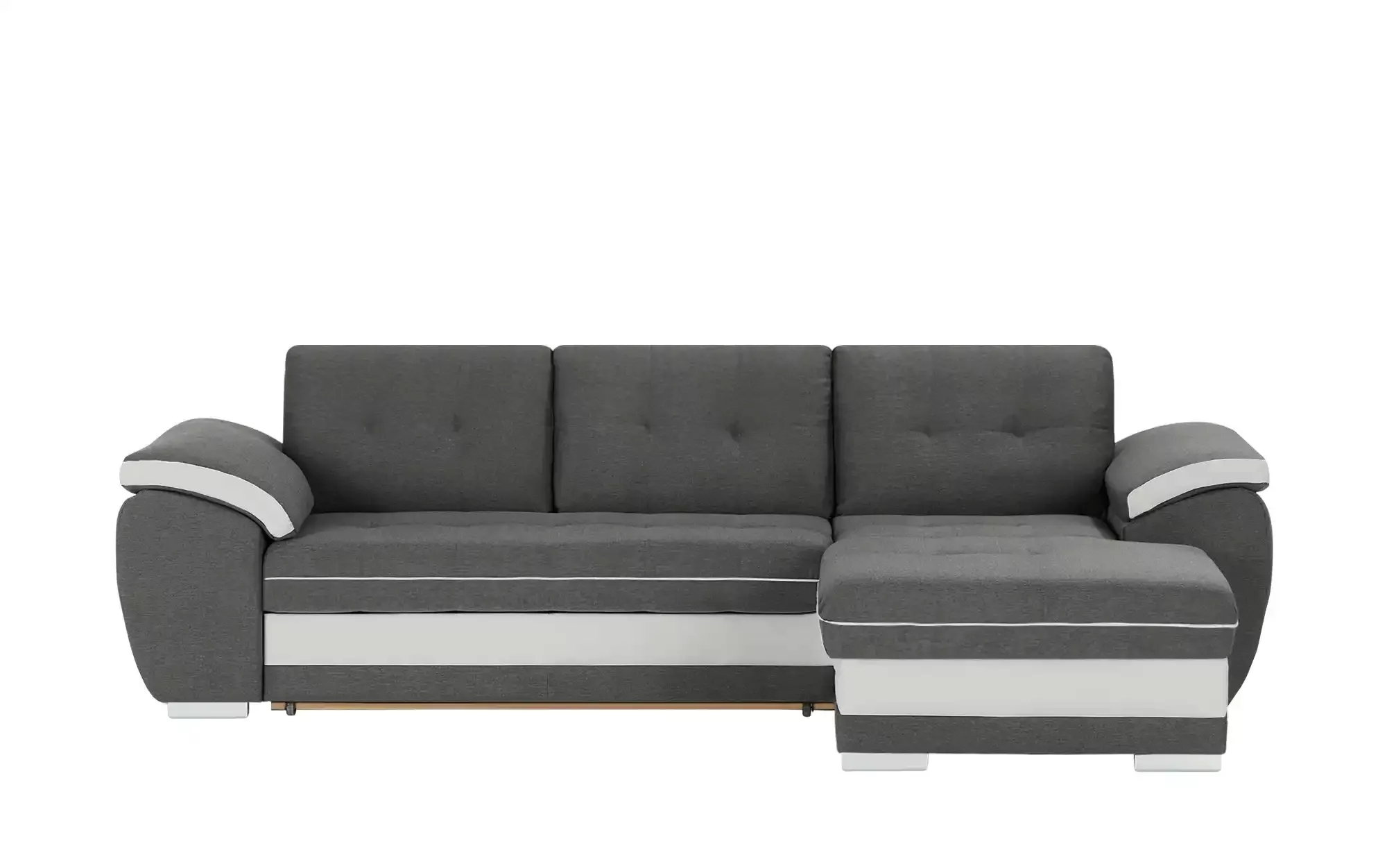 Ecksofa  Marc ¦ grau ¦ Maße (cm): B: 275 H: 85 T: 167 Polstermöbel > Sofas günstig online kaufen