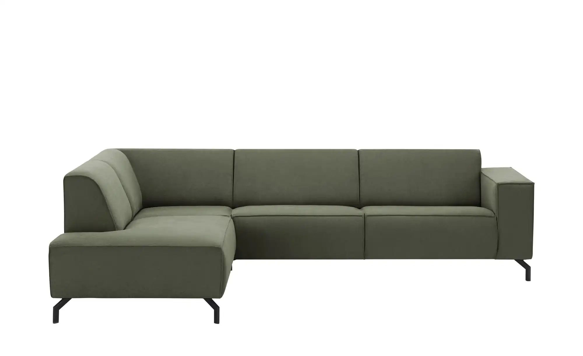 SOHO Ecksofa  Brenda ¦ grün ¦ Maße (cm): B: 275 H: 77 T: 210.0 Polstermöbel günstig online kaufen