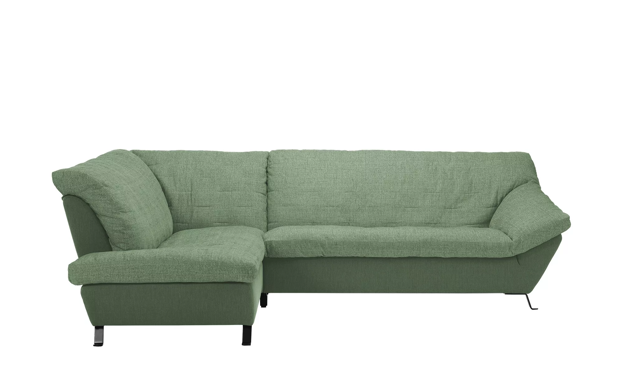 Ecksofa  Cher ¦ grün ¦ Maße (cm): B: 275 H: 84 T: 220 Polstermöbel > Sofas günstig online kaufen