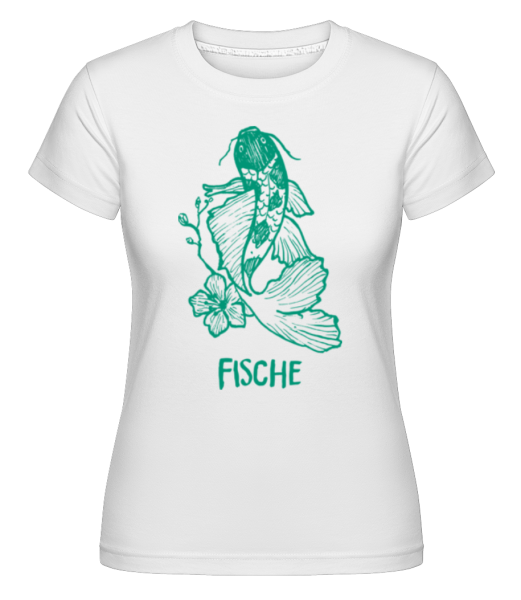 Kritzel Stil Sternzeichen Fische · Shirtinator Frauen T-Shirt günstig online kaufen