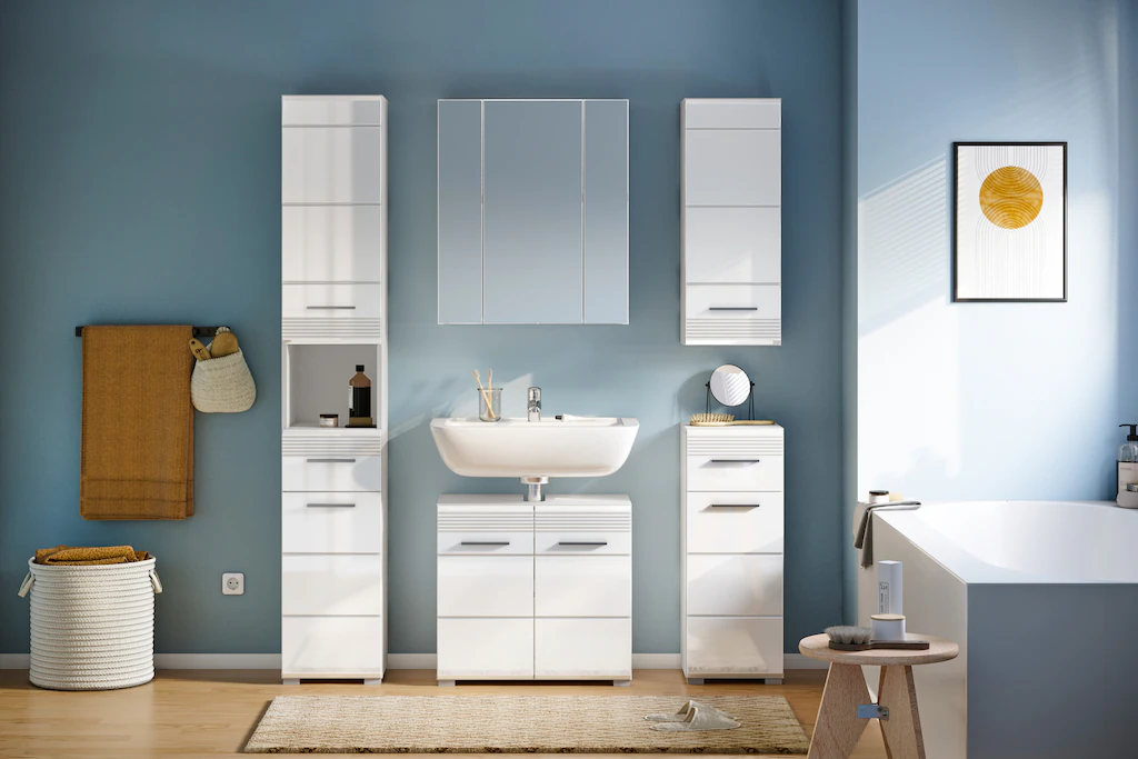 INOSIGN Badmöbel-Set "Malmö, 5 teilig, bestehend aus:", (Set, 5 St.), Hochs günstig online kaufen