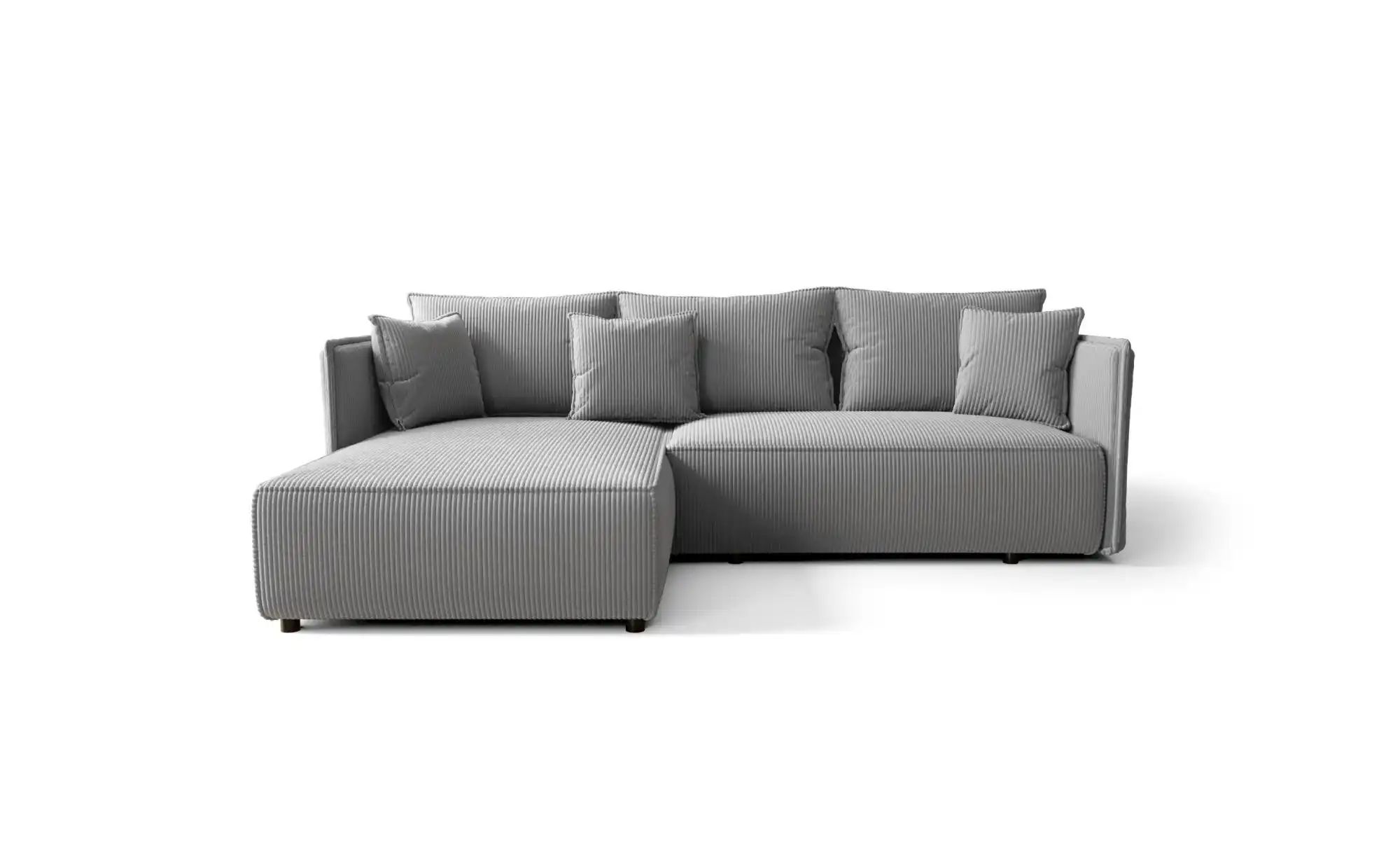 Ecksofa  Milano ¦ grau ¦ Maße (cm): B: 245 H: 85 Polstermöbel > Sofas > Eck günstig online kaufen