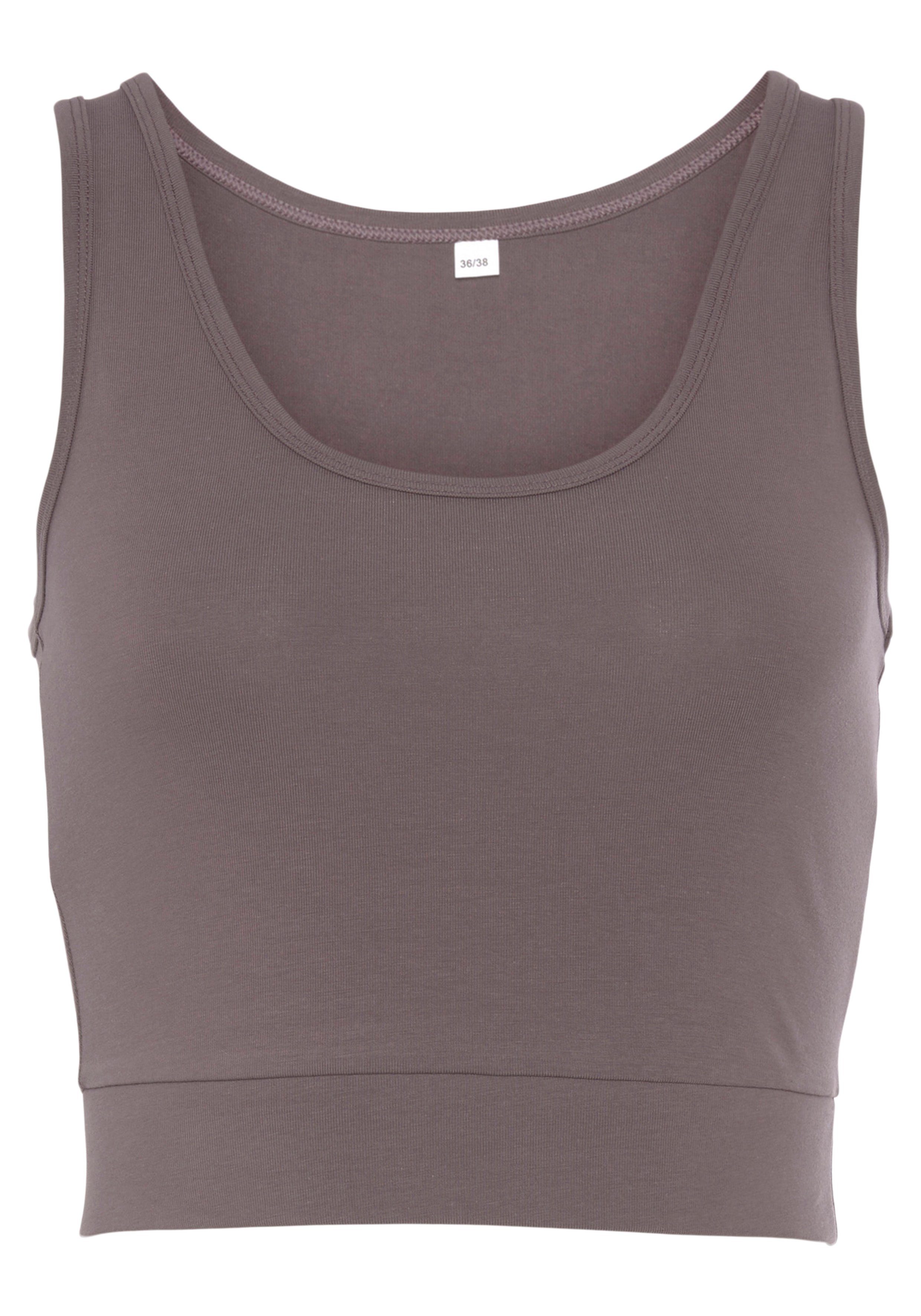 LASCANA ACTIVE Sporttop Crop-Top mit breiten günstig online kaufen