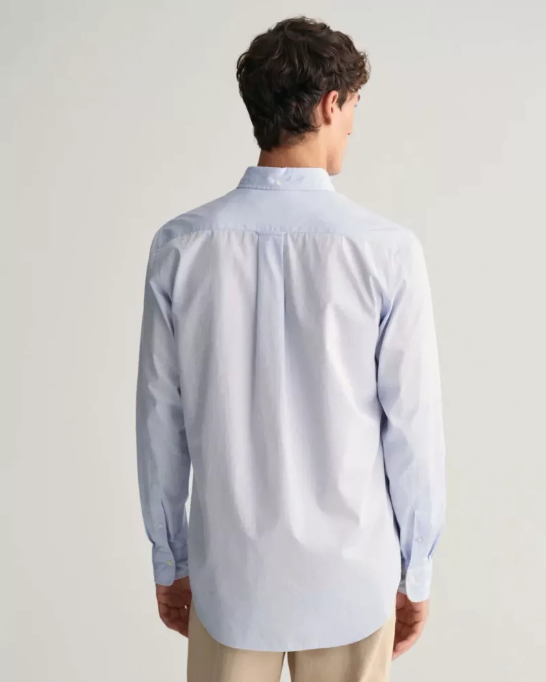 Gant Casual Hemd Poplin Hellblau - Größe XL günstig online kaufen
