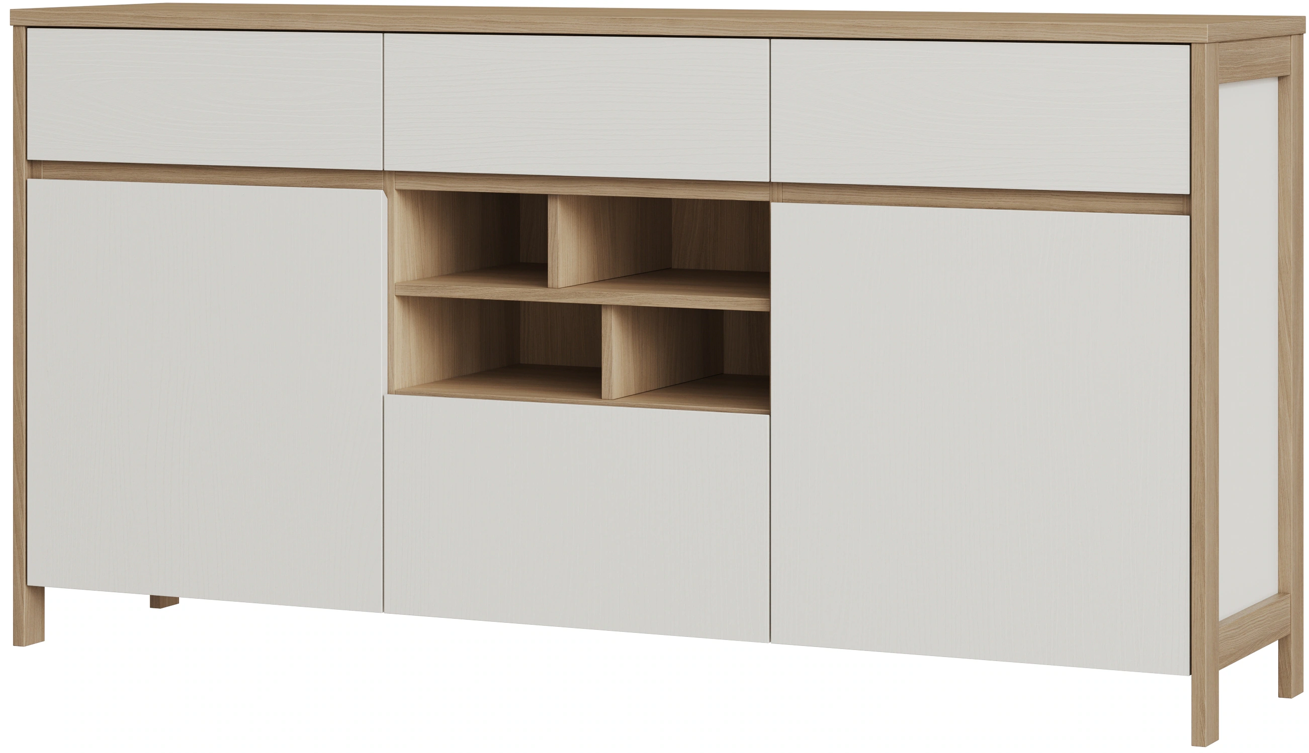 Home affaire Sideboard "Stranda, moderner Schrank, Kommode im Scandi-Style, günstig online kaufen