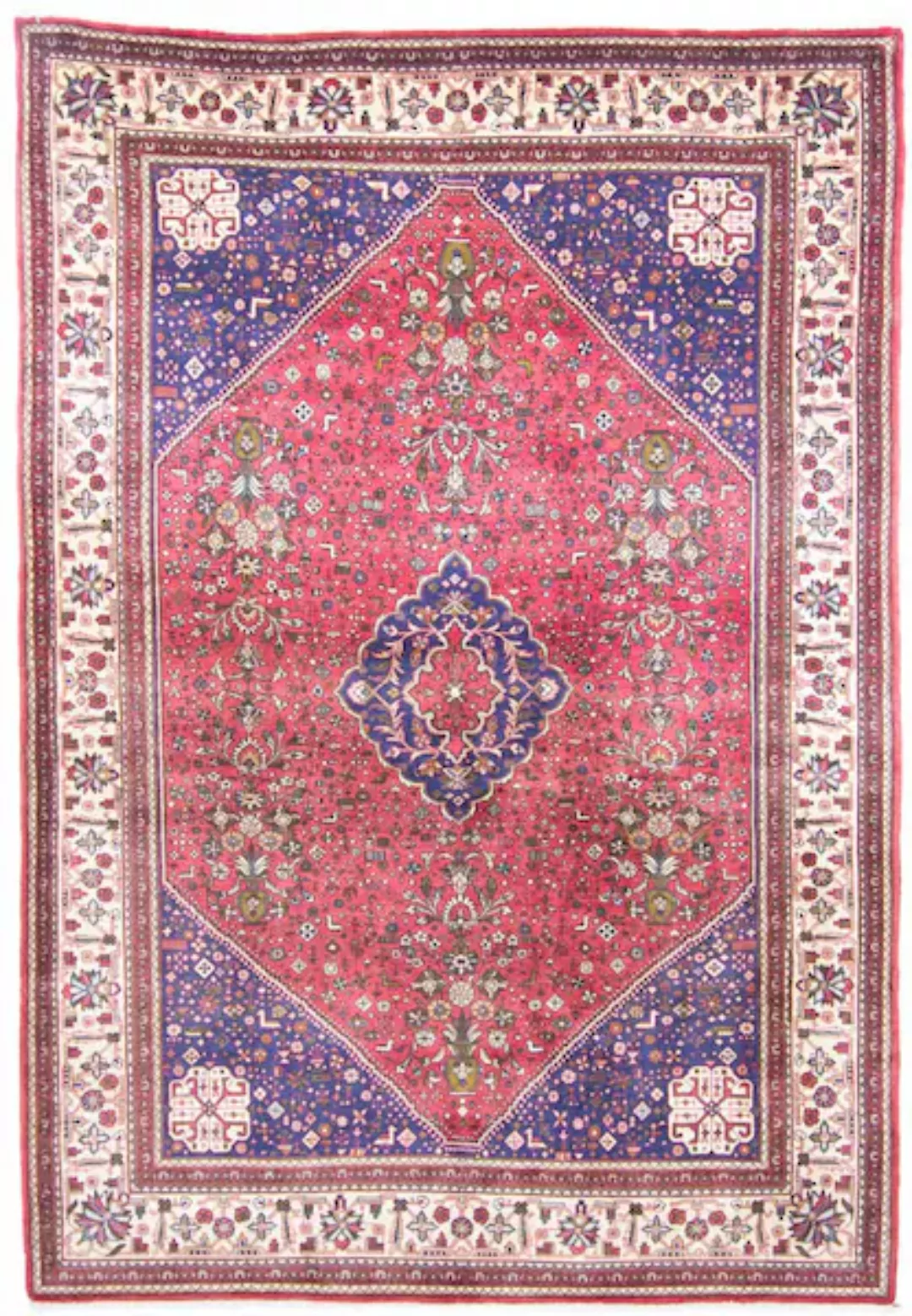 morgenland Wollteppich »Abadeh Medaillon Rosso 315 x 206 cm«, rechteckig günstig online kaufen