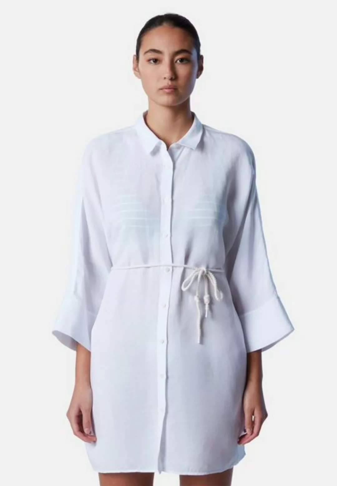 North Sails Shirtkleid Kimono-Hemdblusenkleid mit klassischem Design günstig online kaufen