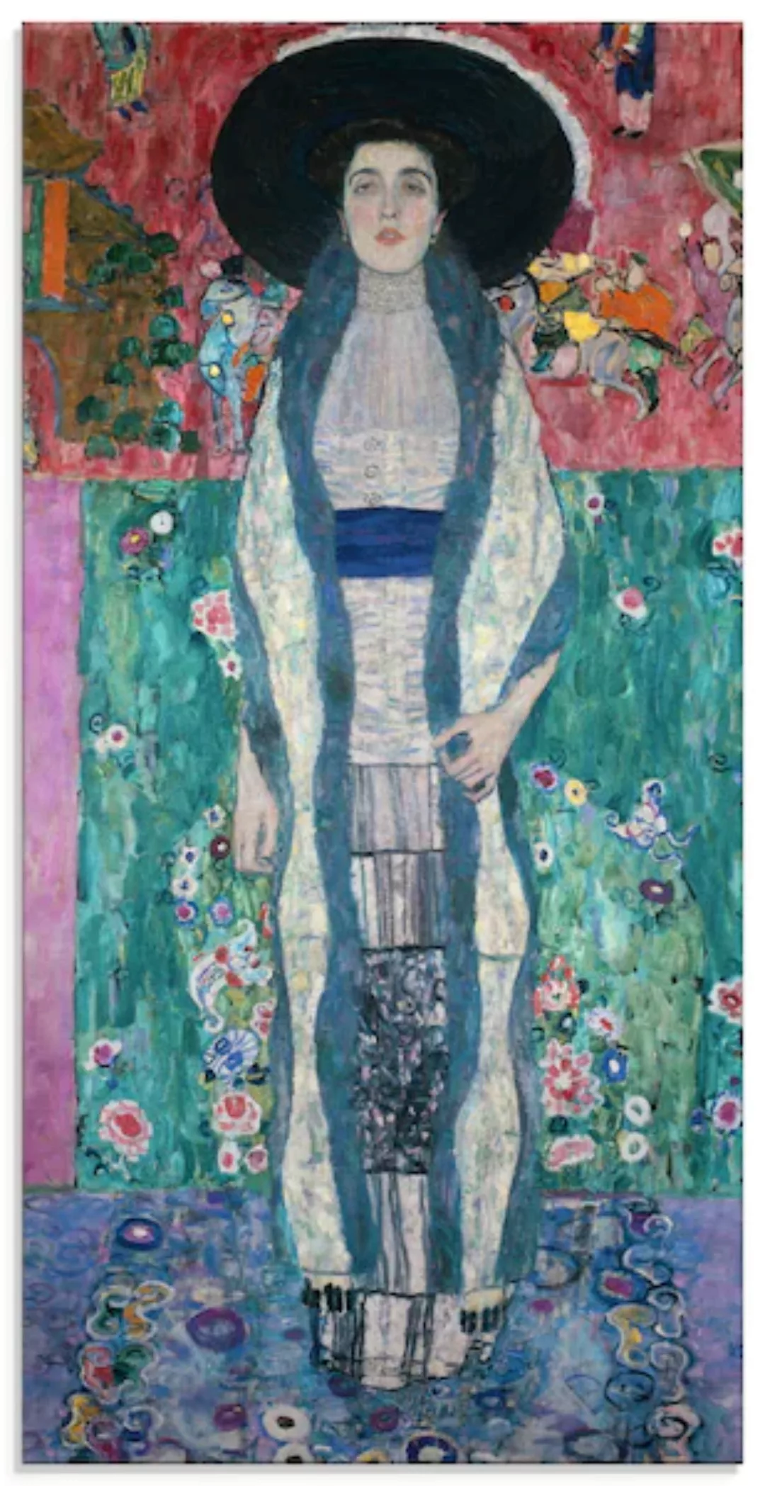 Artland Glasbild "Bildnis Adele Bloch-Bauer II. 1912", Frau, (1 St.), in ve günstig online kaufen