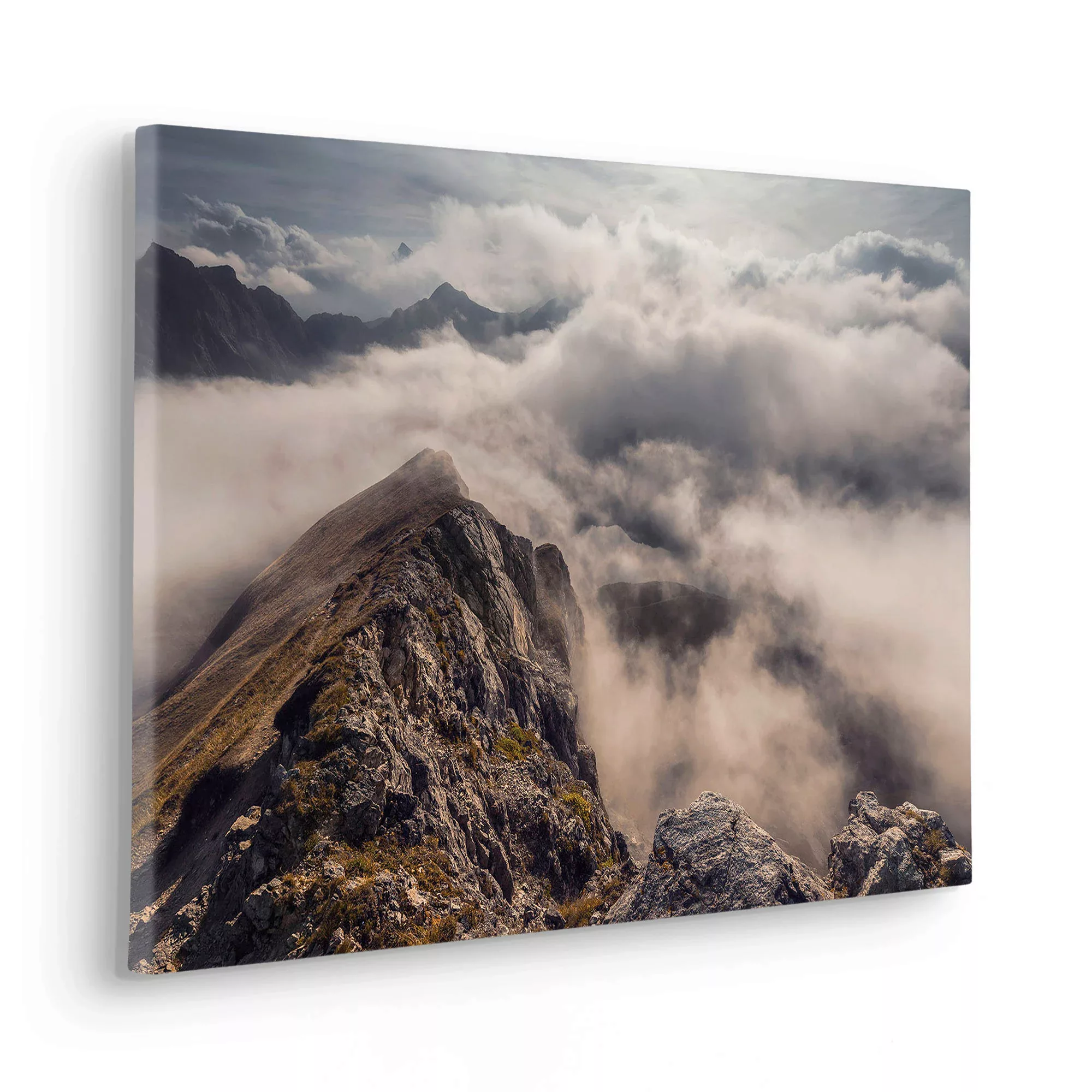 Komar Leinwandbild "Keilrahmenbild - Sea of Fog - Größe 60 x 40 cm", Baum-B günstig online kaufen