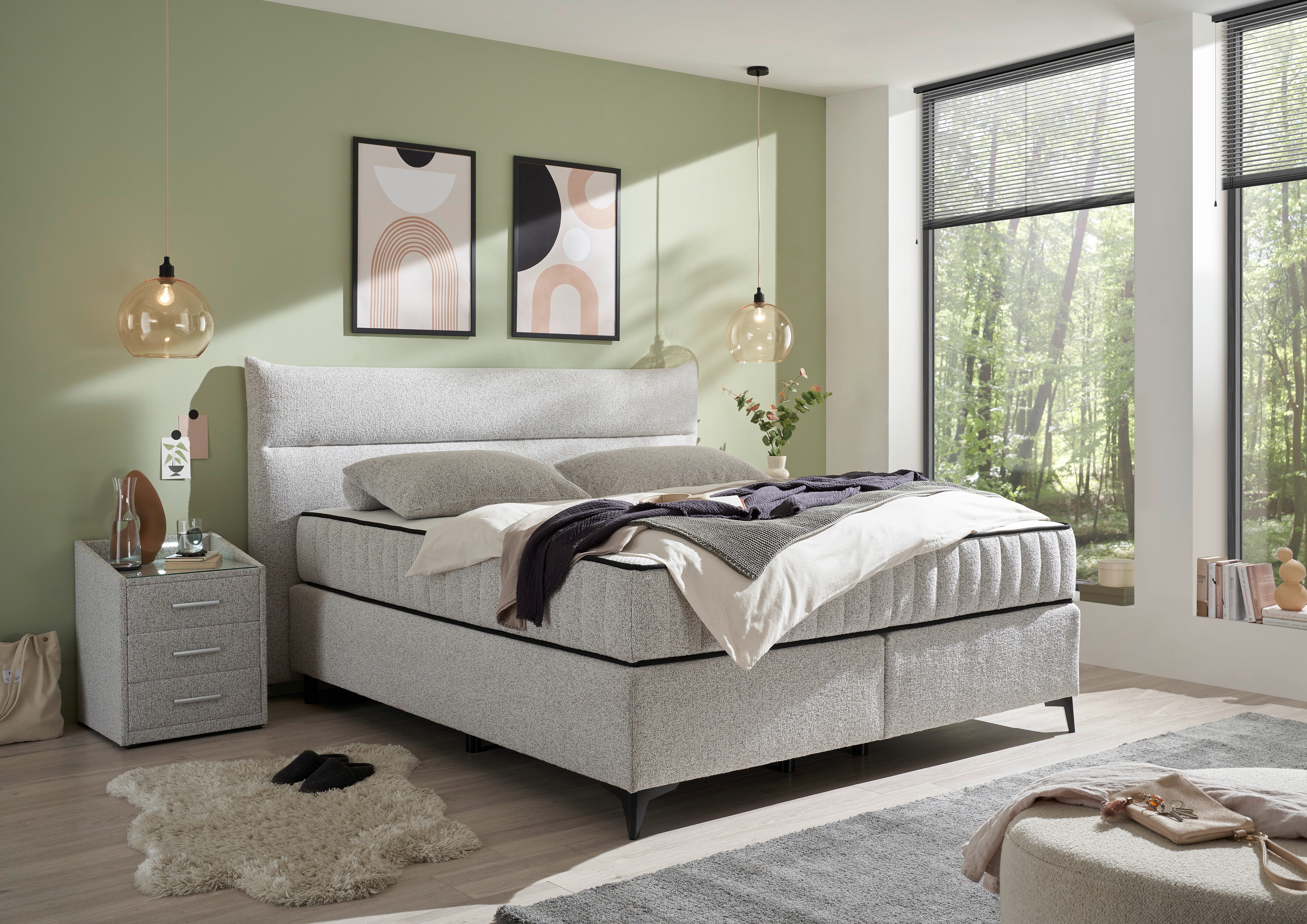ED EXCITING DESIGN Boxspringbett Vlieland, Premium günstig online kaufen