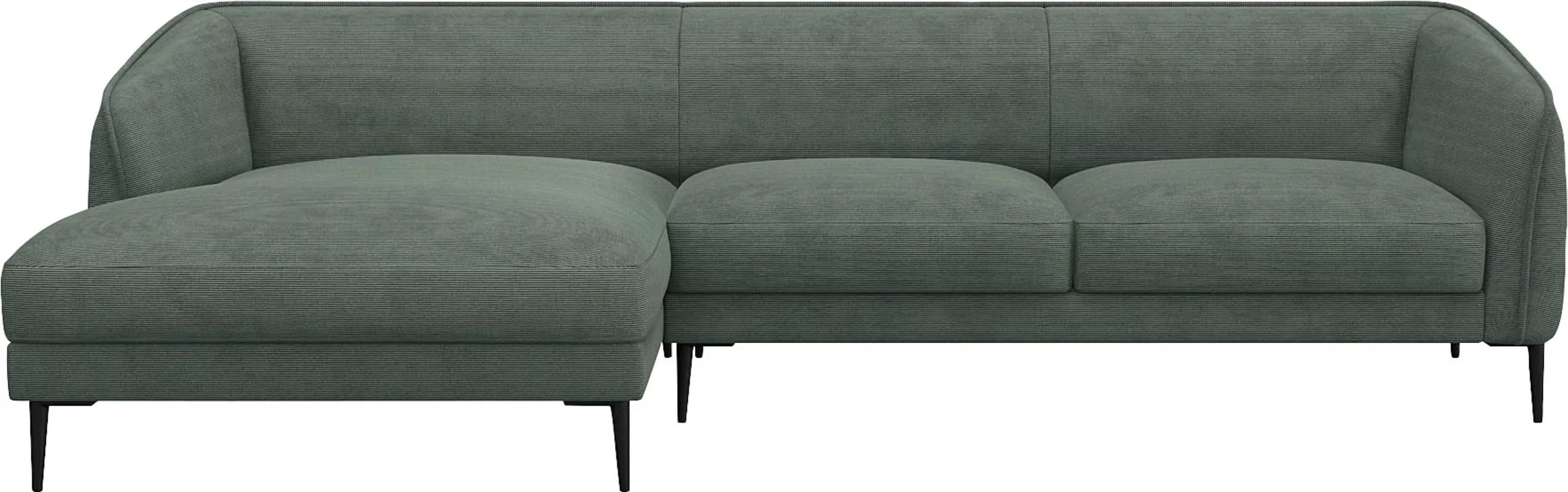 FLEXLUX Ecksofa "Belle Designsofa, L-Form, B/T 288/149 cm", Skandinavisches günstig online kaufen