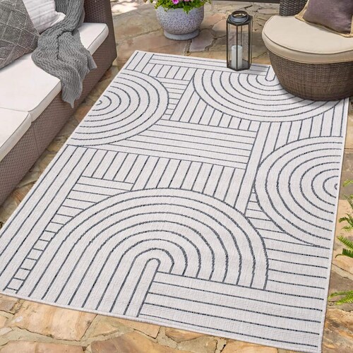 Carpet City Outdoorteppich »DUO RUG 5842«, rechteckig günstig online kaufen
