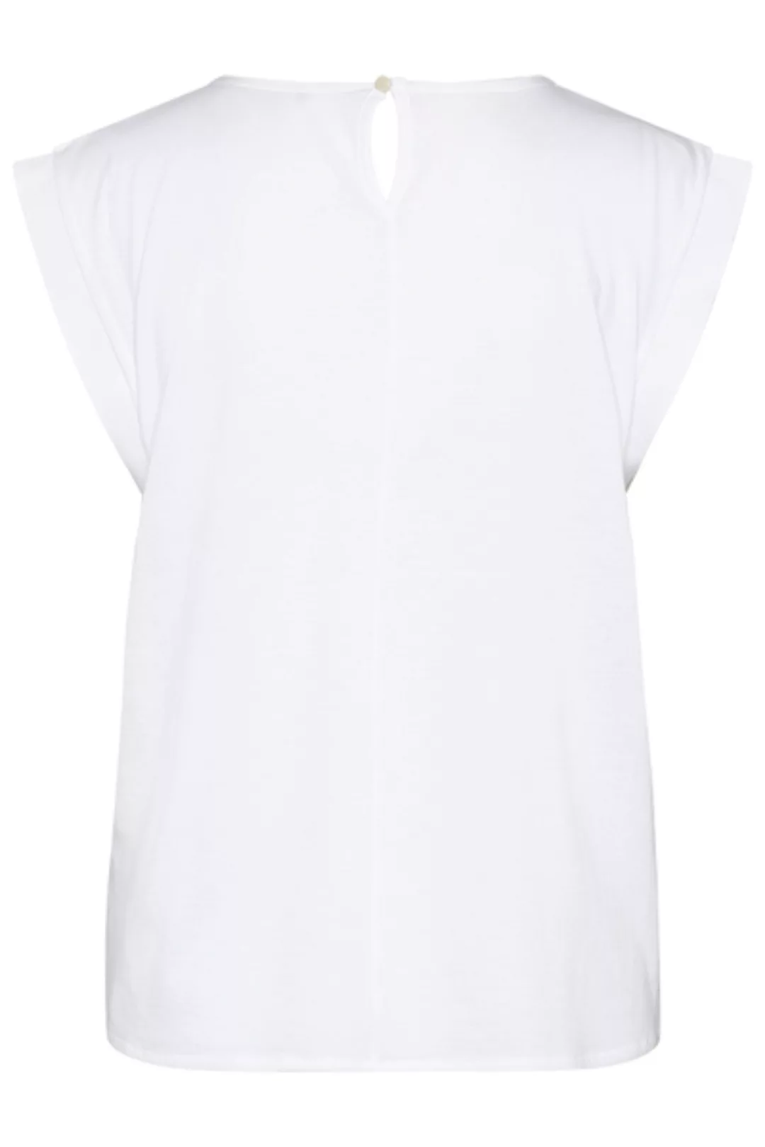 Damen T-shirt Aus Biobaumwolle Und Modal "Rib Top Tencelmix" günstig online kaufen