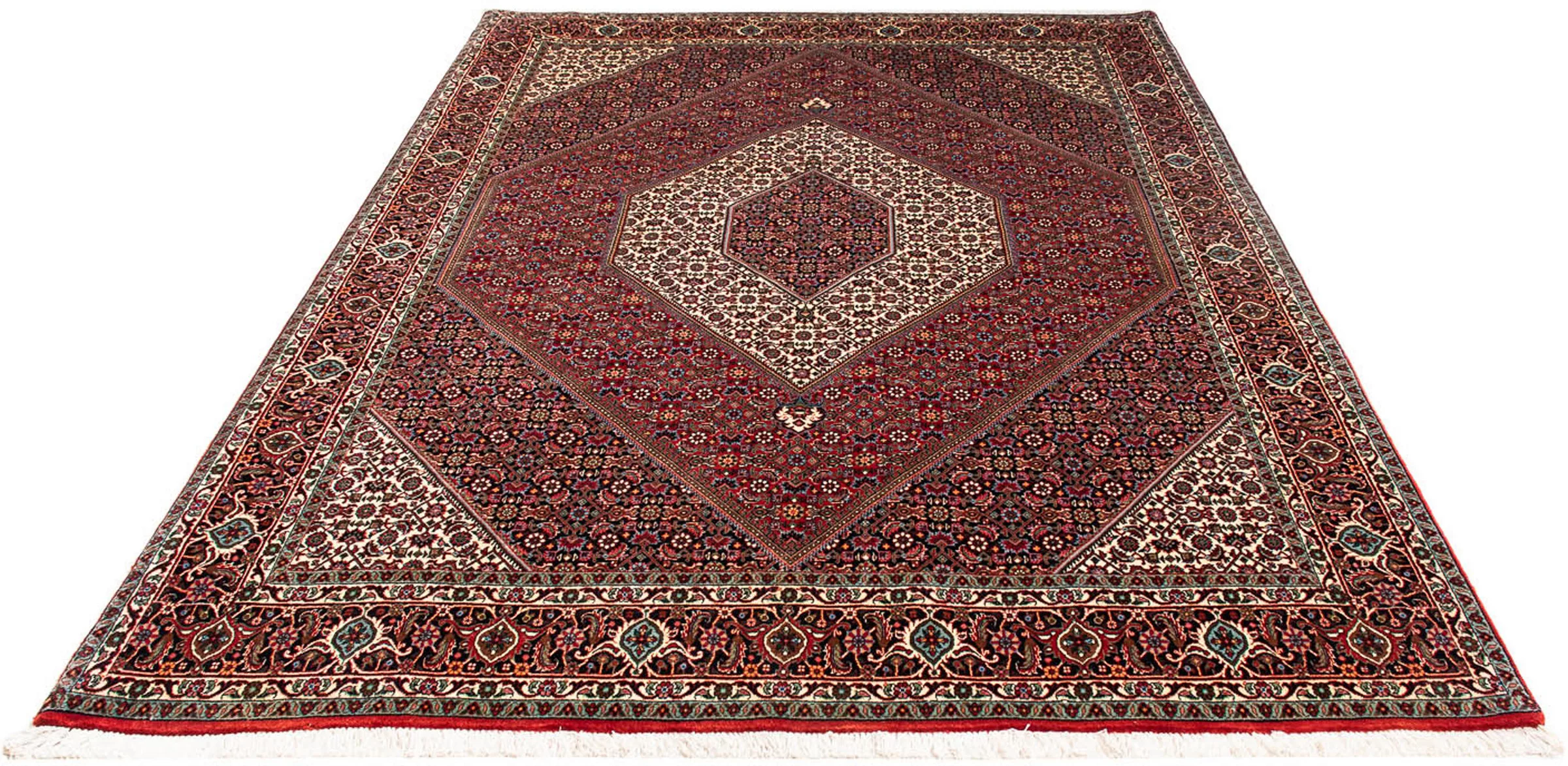 morgenland Orientteppich »Perser - Bidjar - 251 x 176 cm - dunkelrot«, rech günstig online kaufen