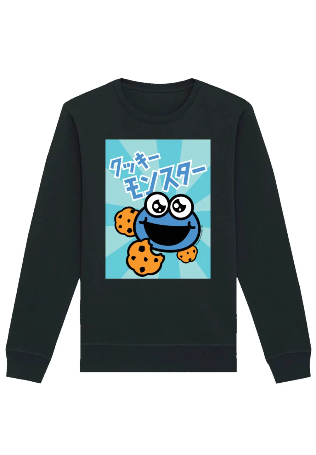 F4NT4STIC Sweatshirt "Sesamstraße Cookie Monster Anime", Premium Qualität günstig online kaufen