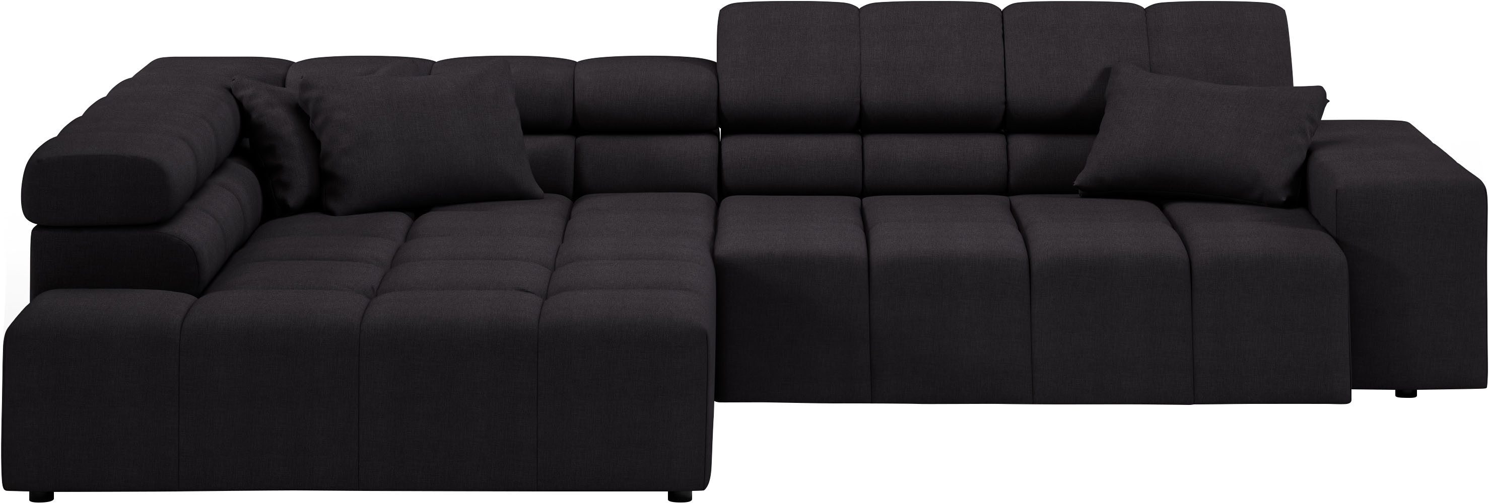 INOSIGN Ecksofa "Ancona incl. Kopfteilverstellung, Breite 319cm, L-Form", w günstig online kaufen