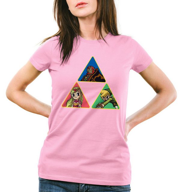 style3 T-Shirt Triforce Link Gamer Hyrule boy zelda game wild breath legend günstig online kaufen