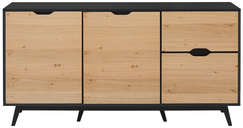 Home affaire Sideboard "Flow", Kommode mit vielen Stauraummöglichkeiten und günstig online kaufen