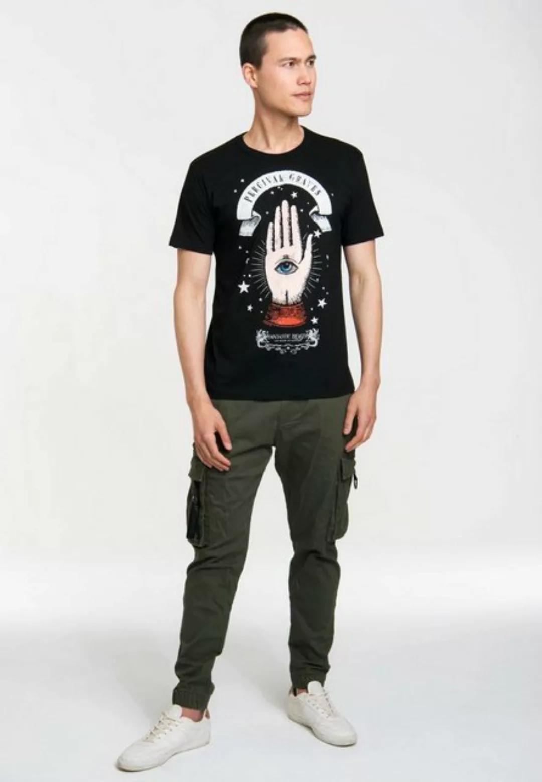 LOGOSHIRT T-Shirt Fantastic Beasts - Percival Graves mit coolem Frontprint günstig online kaufen