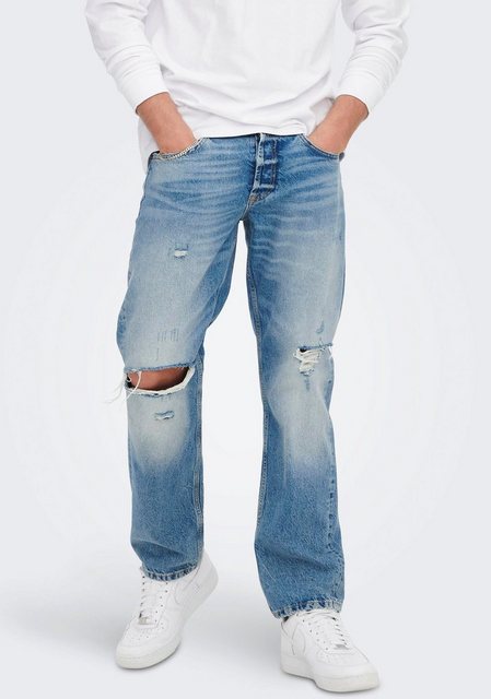 ONLY & SONS Loose-fit-Jeans ONSEDGE LOOSE günstig online kaufen