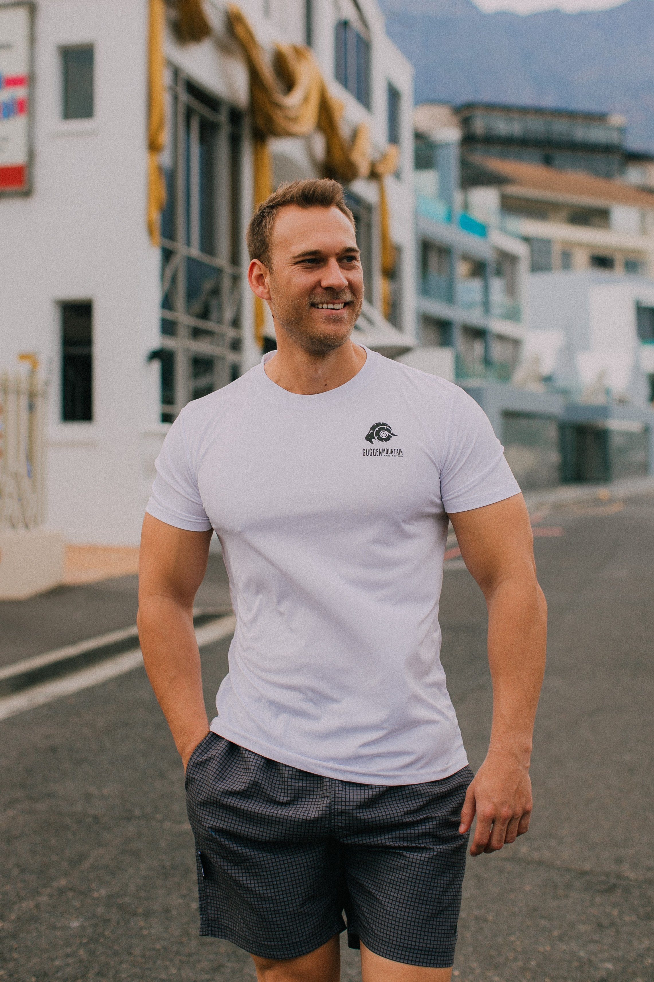 GUGGEN Mountain Badeshorts Badehose Herren Schnelltrocknende günstig online kaufen