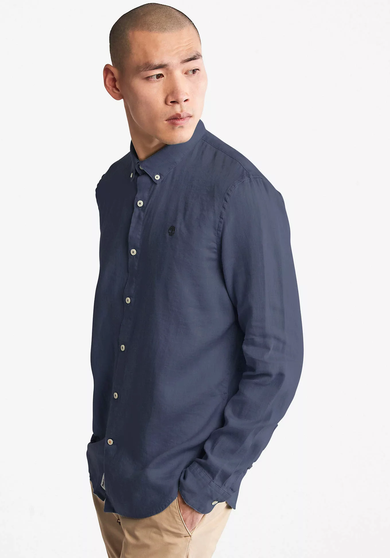 Timberland Langarmhemd MILL BROOK Linen Shirt günstig online kaufen