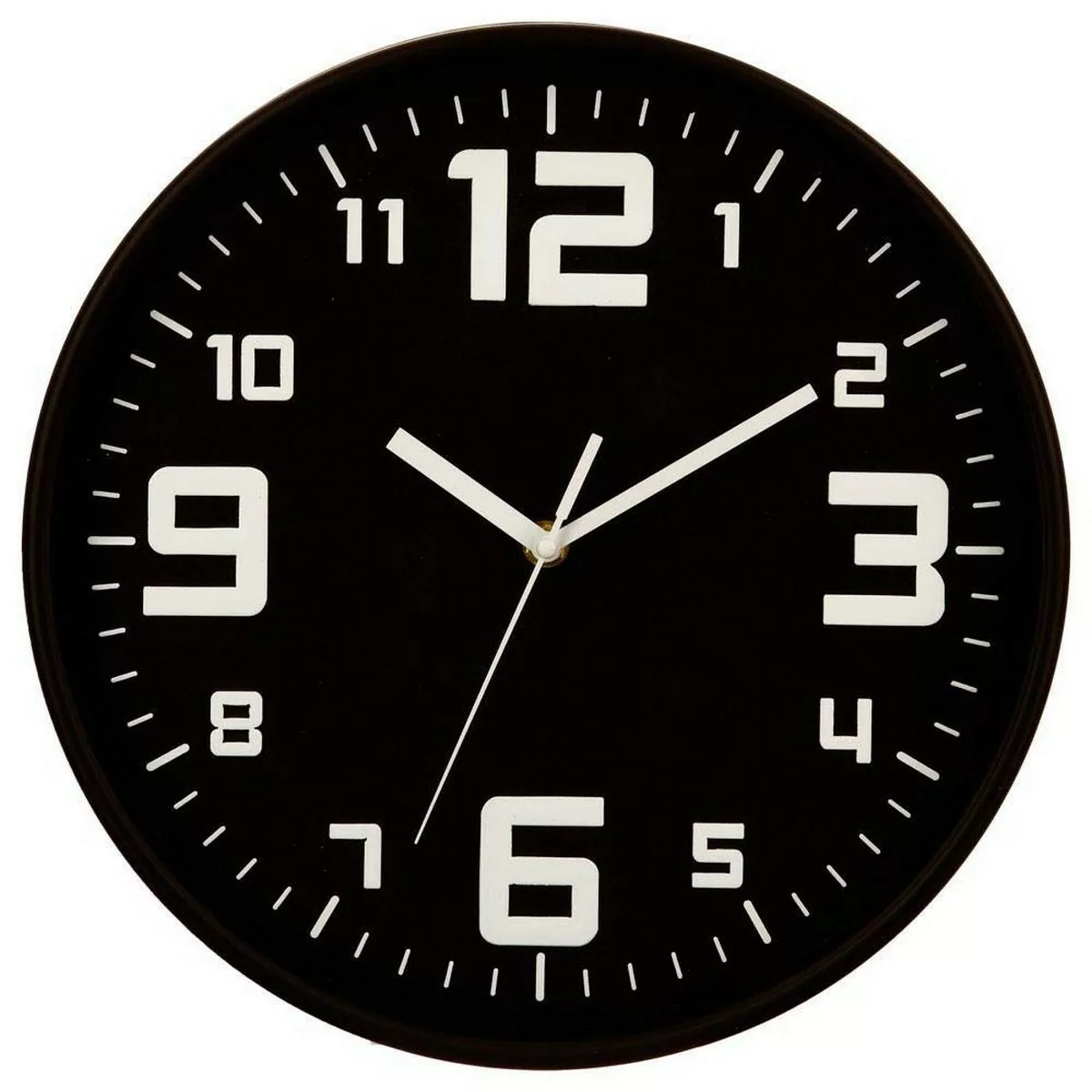 Wanduhr 5five Schwarz Polypropylen (ø 30 Cm) günstig online kaufen