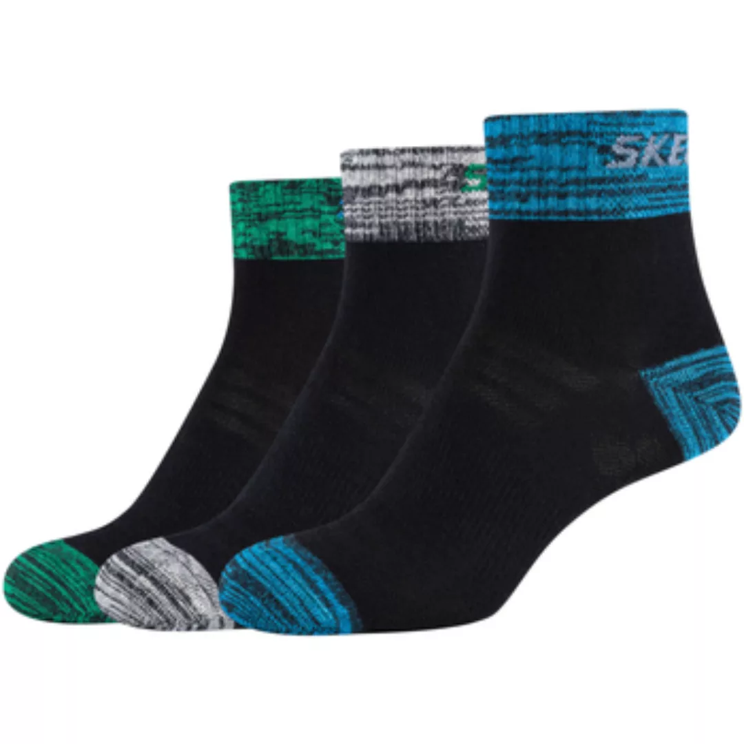 Skechers  Socken 3PPK Boys Mesh Ventilation Quarter Socks günstig online kaufen