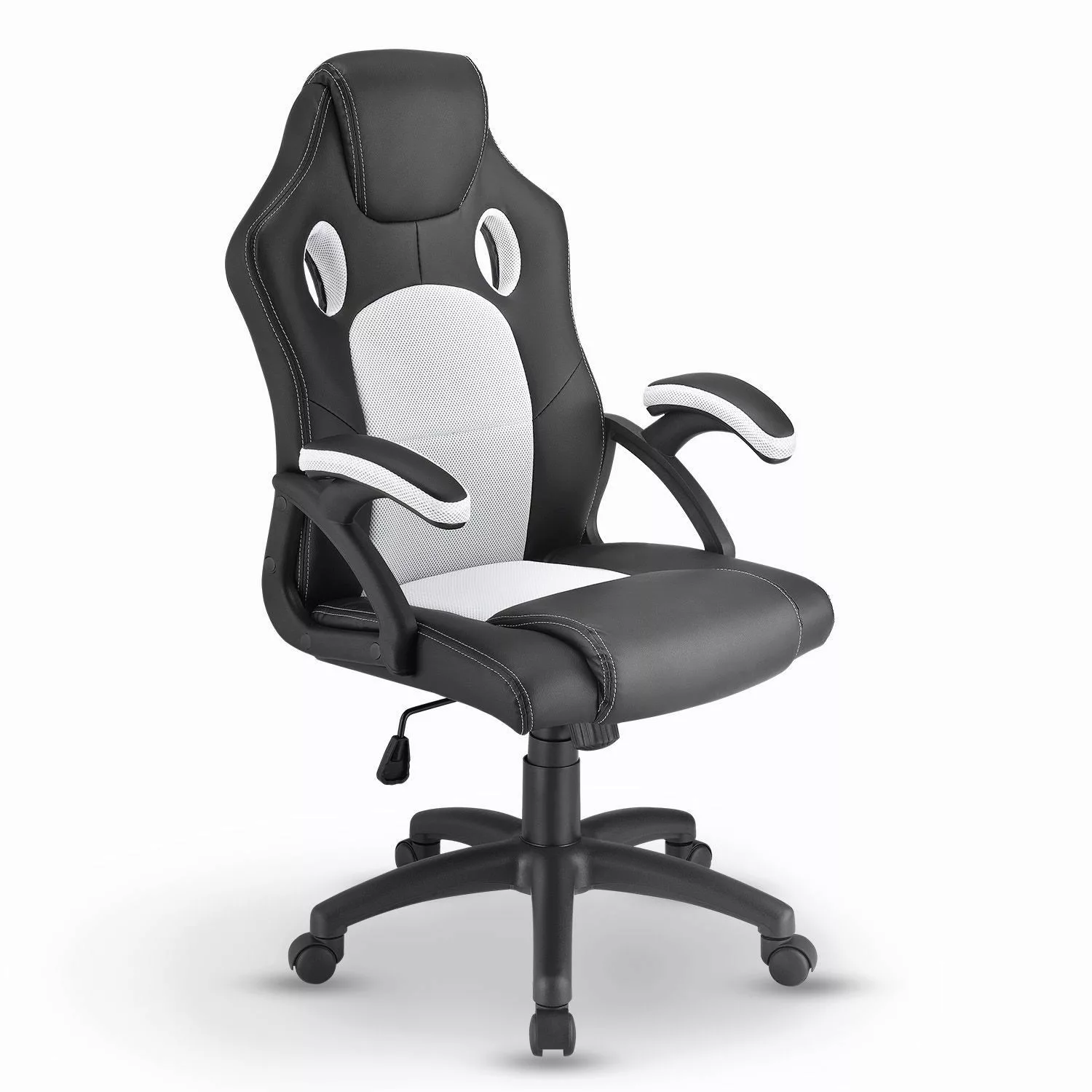Juskys Gaming-Stuhl Montreal, Ergonomisch geformte Sitzfläche, günstig online kaufen